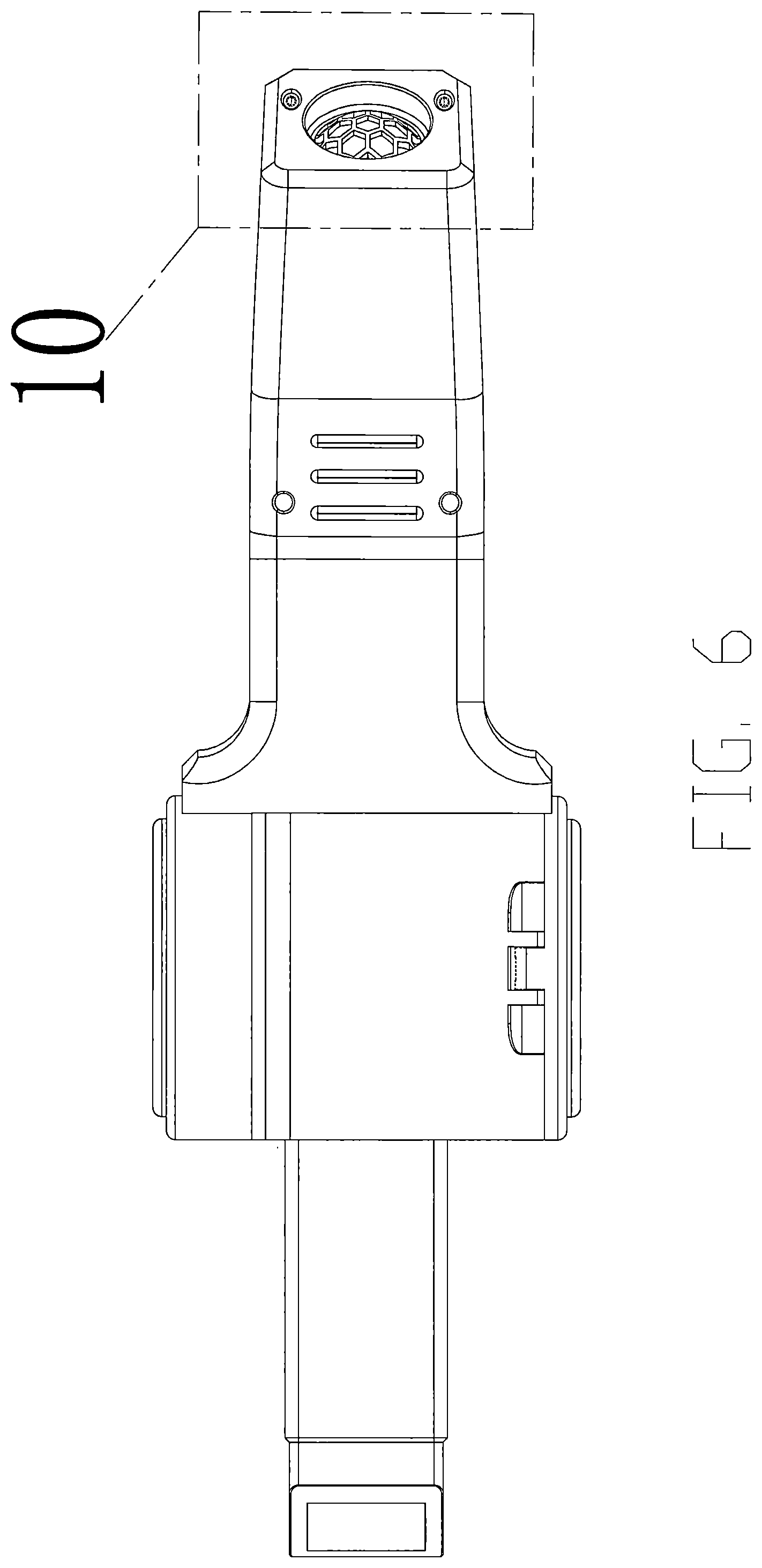 Patent USD1044179 Figure 6 – Vacuum cleaner