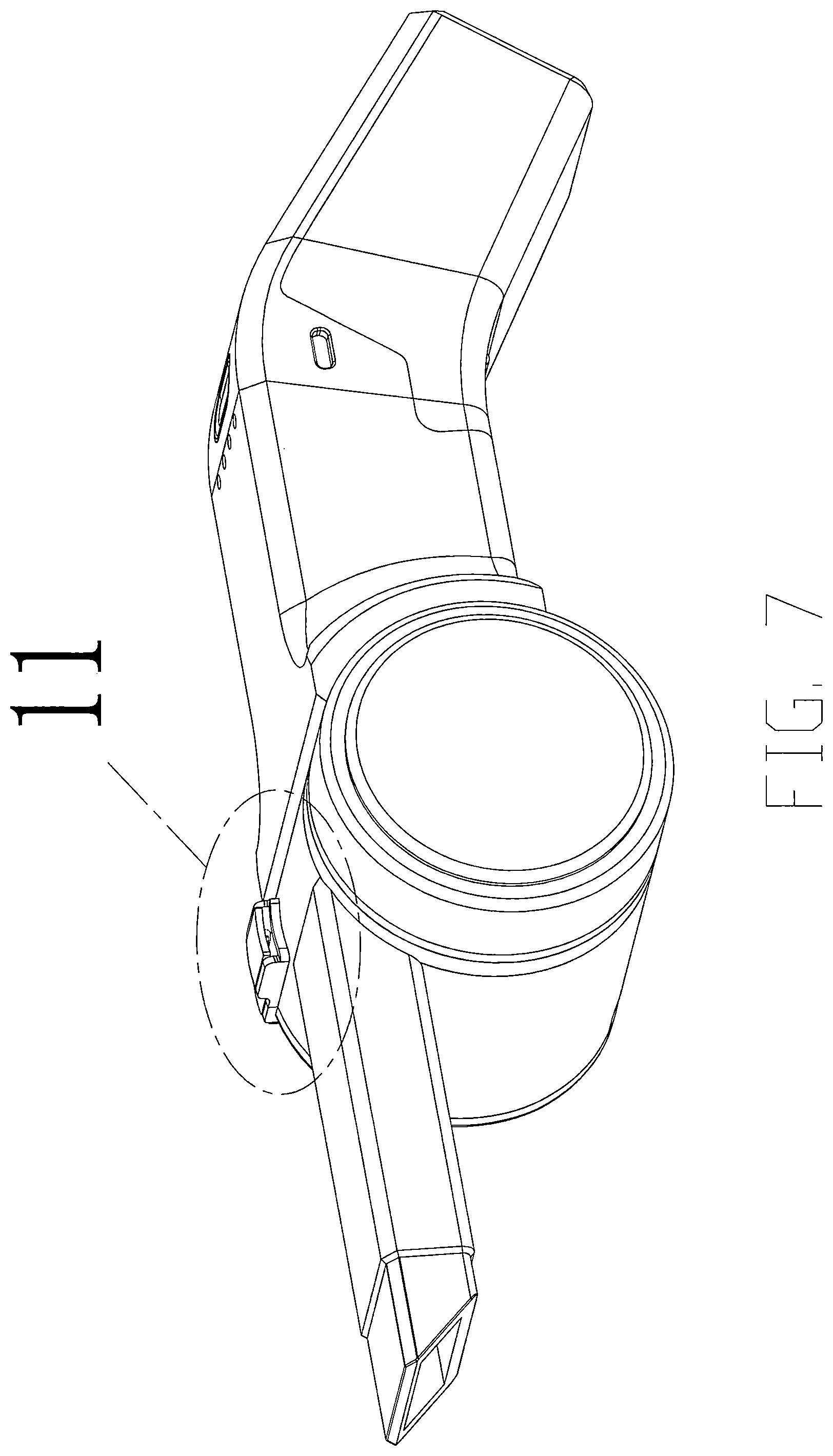 Patent USD1044179 Figure 7 – Vacuum cleaner