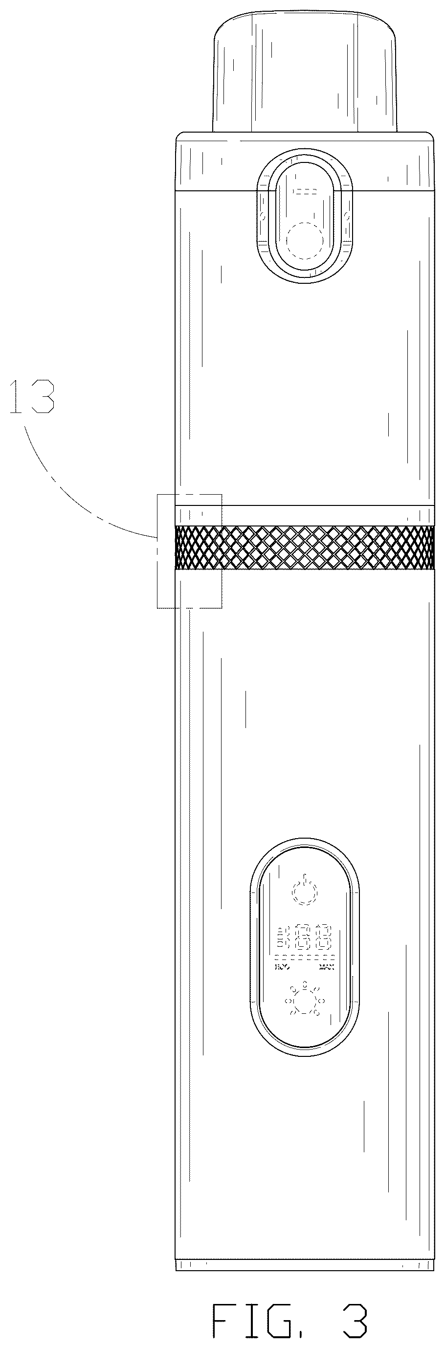 Patent USD1044180 Figure 3 – Vacuum cleaner
