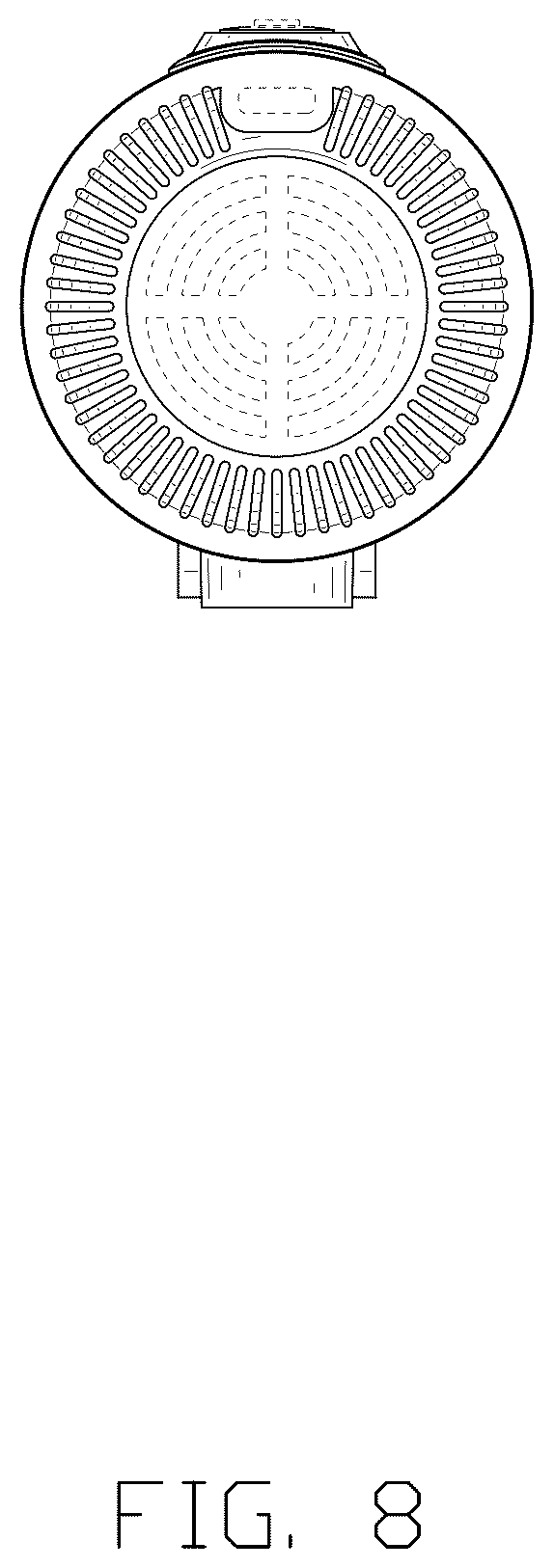 Patent USD1044180 Figure 8 – Vacuum cleaner