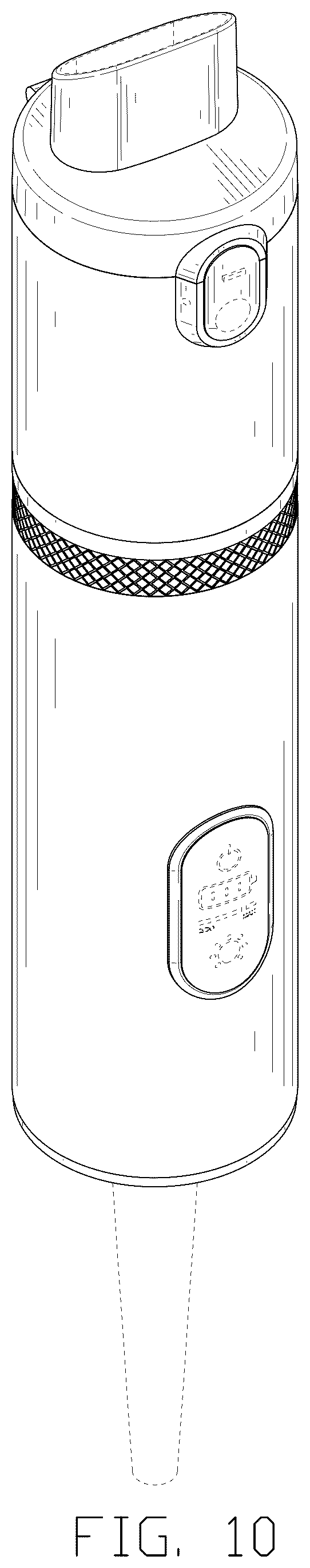 Patent USD1044180 Figure 10 – Vacuum cleaner