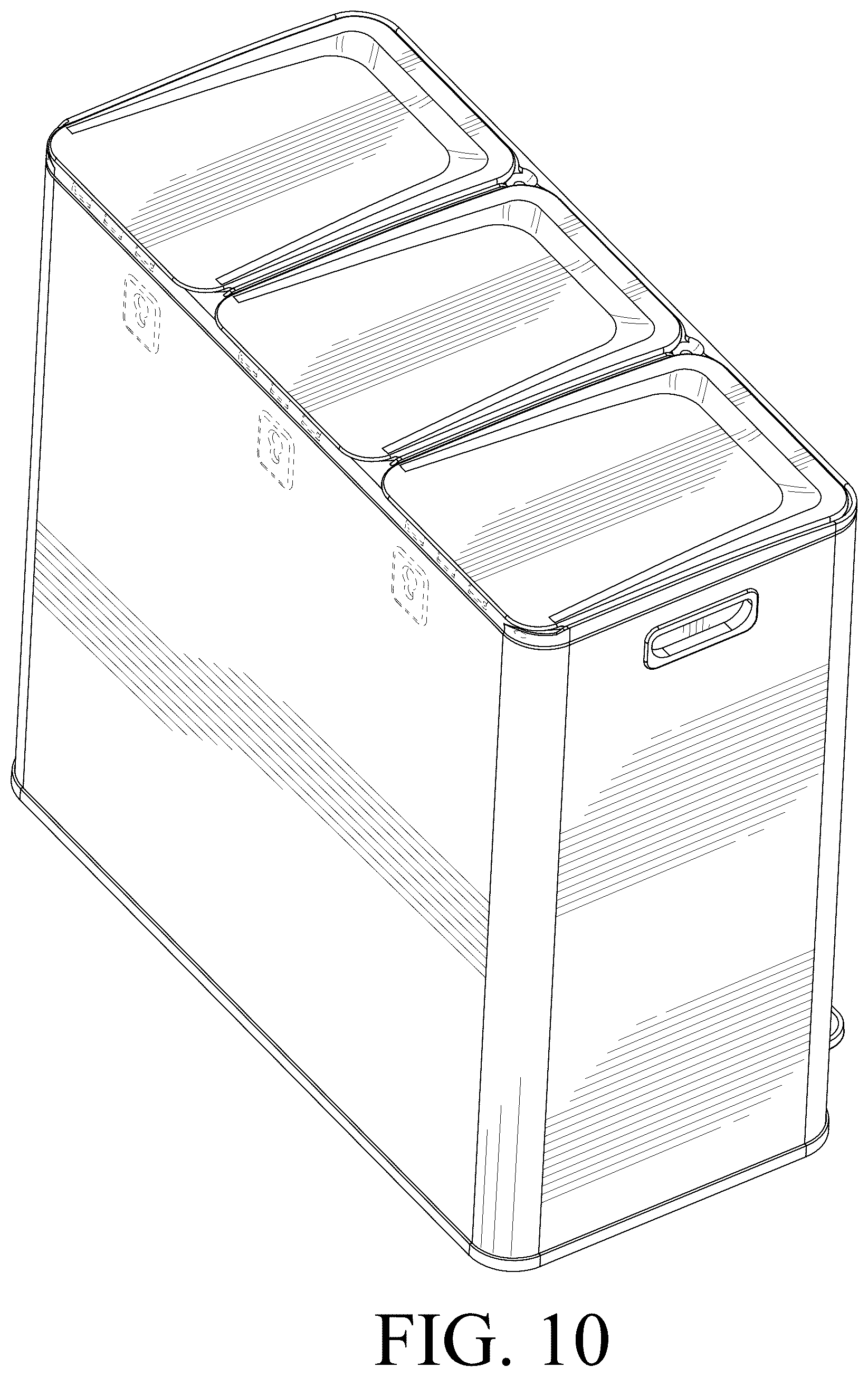 Patent USD1044182 Figure 10 – Dustbin