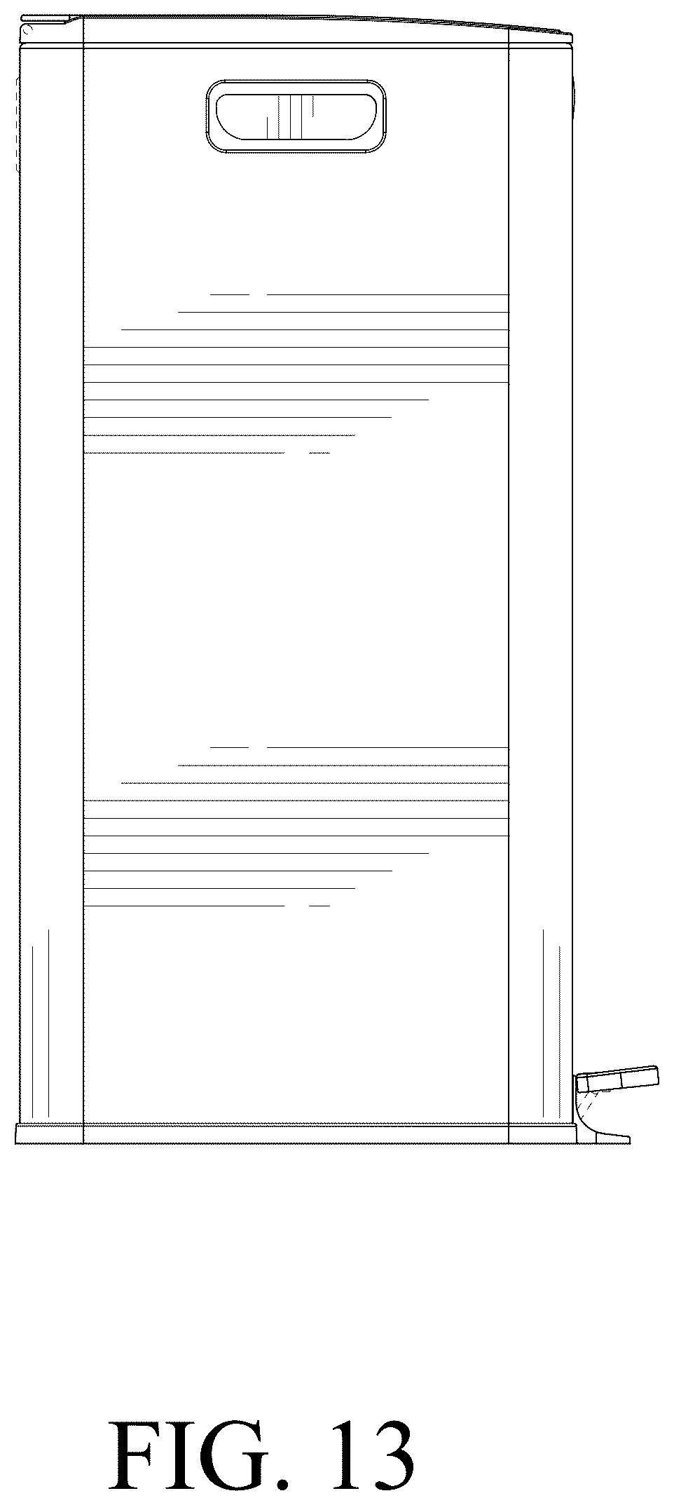 Patent USD1044182 Figure 13 – Dustbin