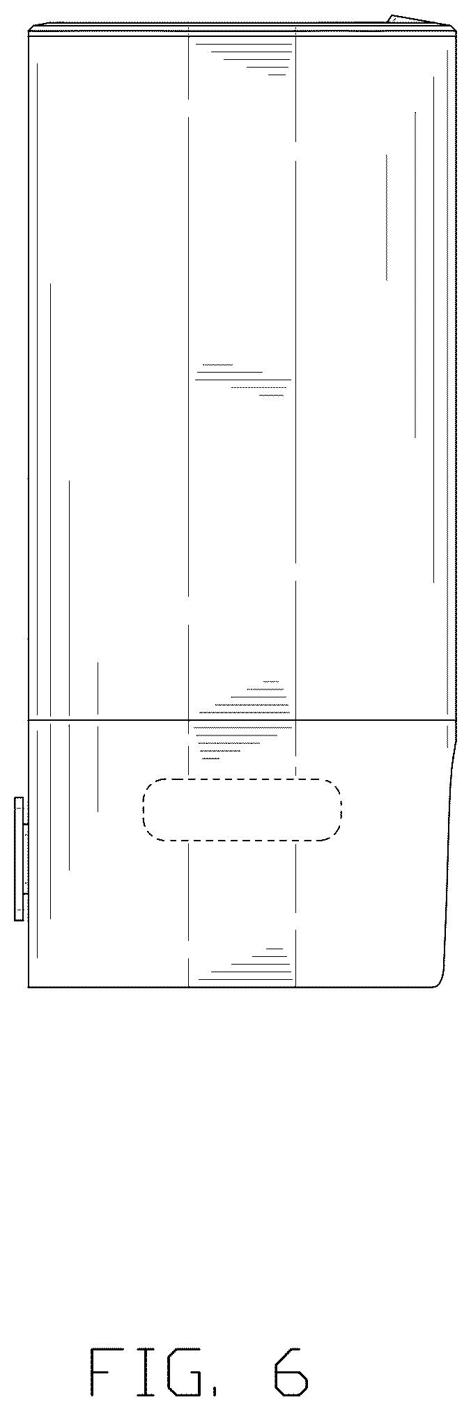 Patent USD1044183 Figure 6 – Dust collection station