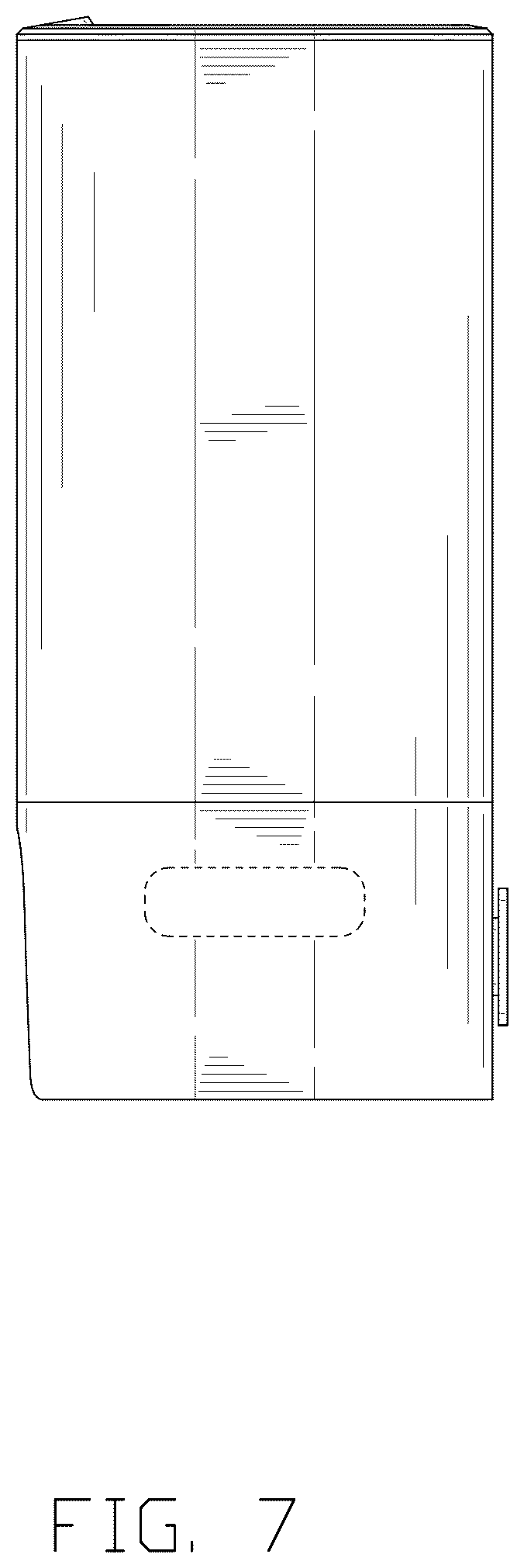 Patent USD1044183 Figure 7 – Dust collection station