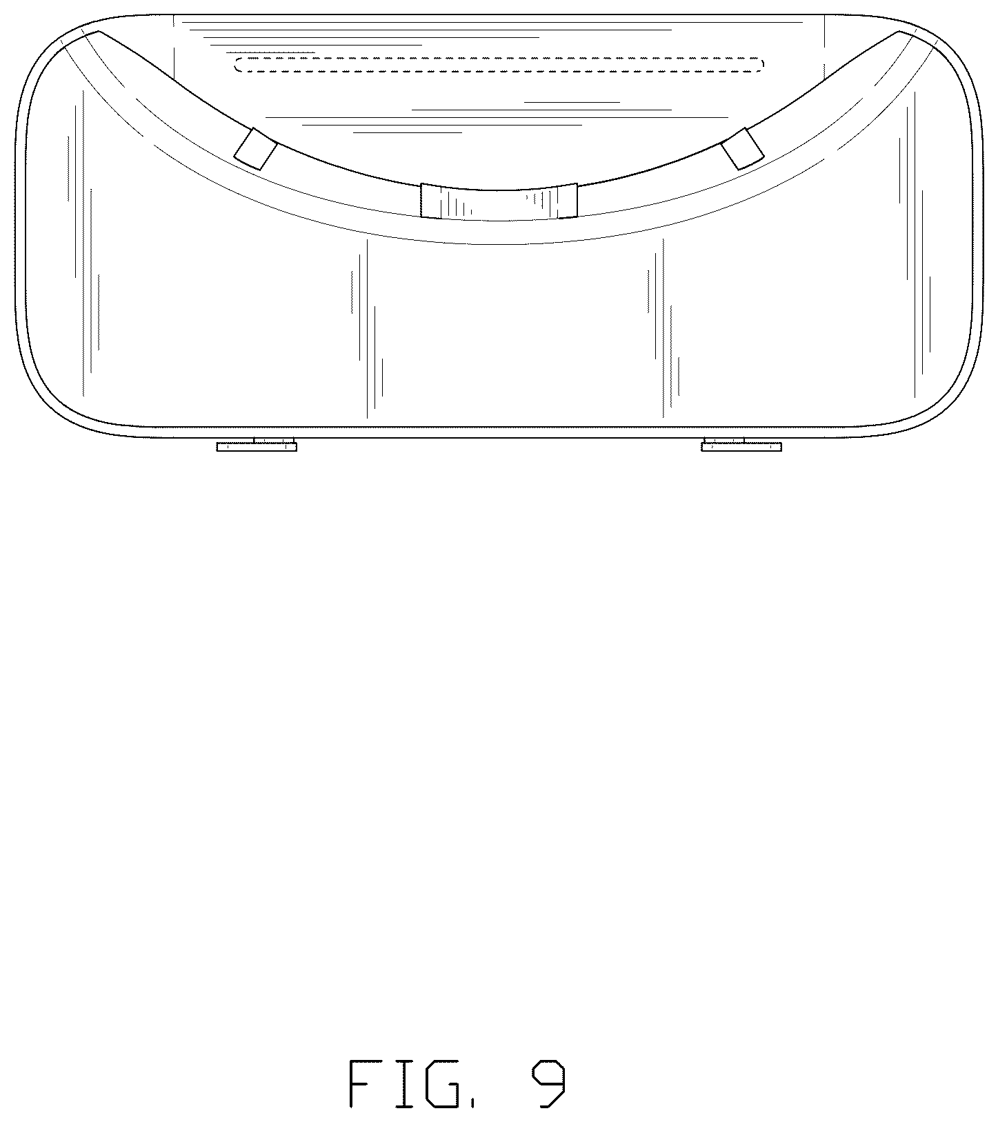 Patent USD1044183 Figure 9 – Dust collection station
