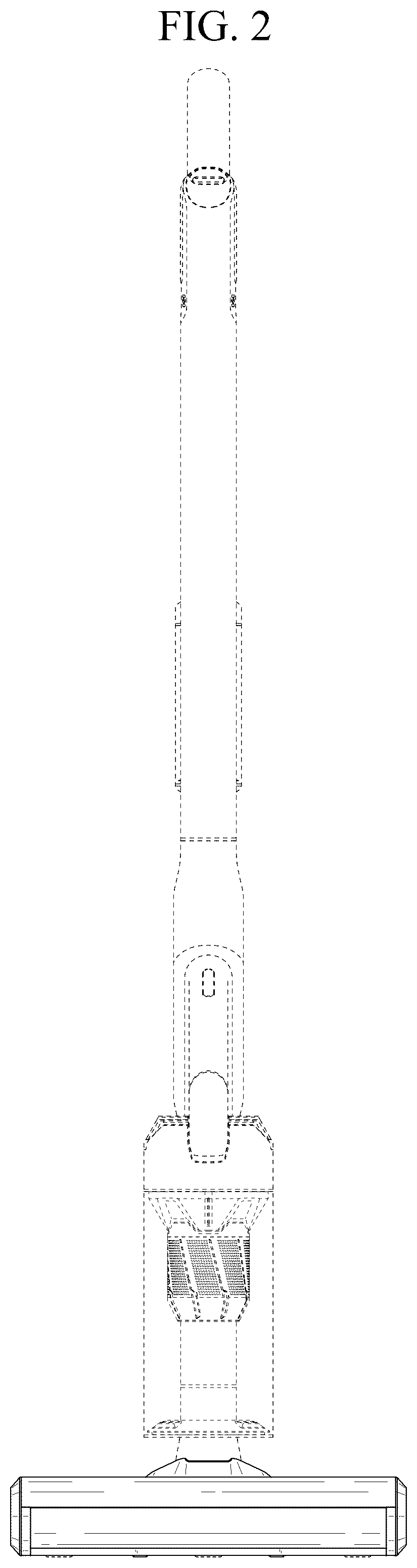 Patent USD1044184 Figure 2 – Vacuum cleaner