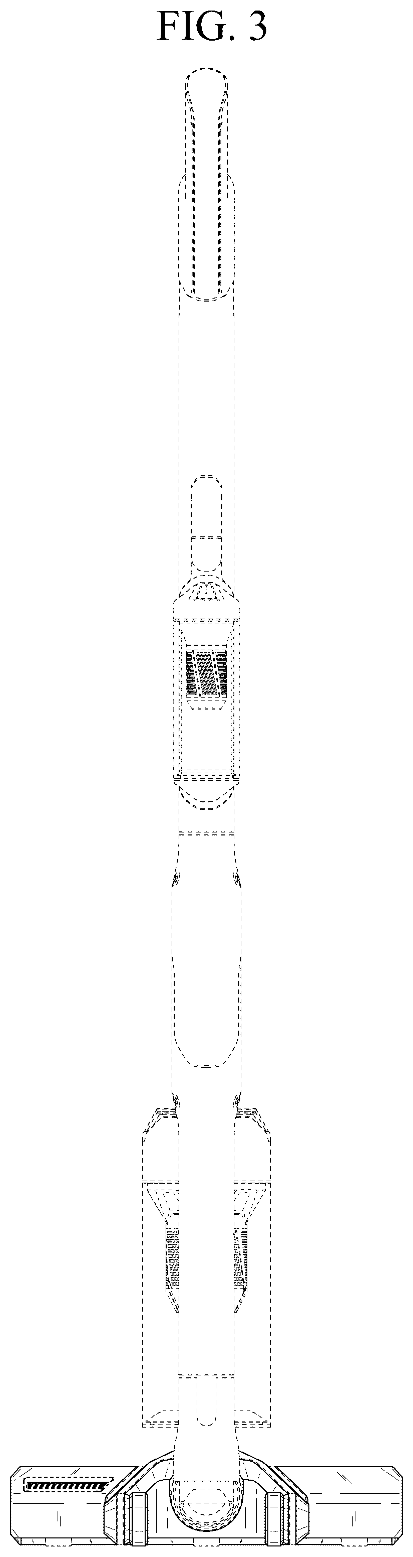 Patent USD1044184 Figure 3 – Vacuum cleaner
