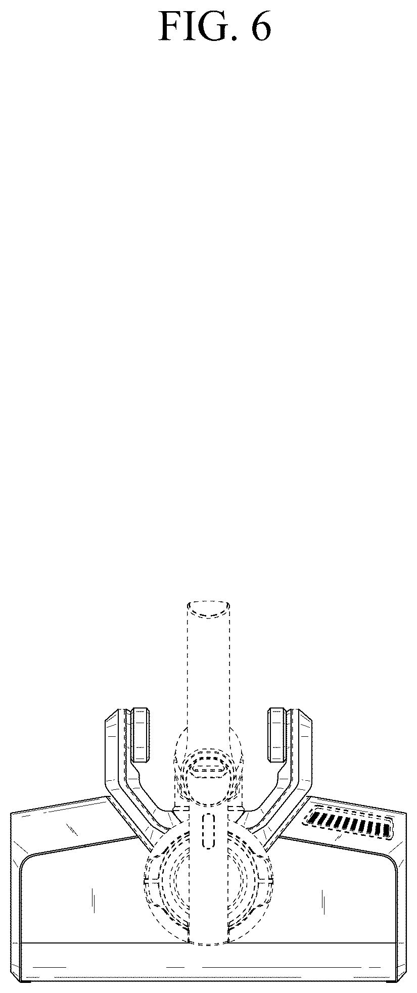 Patent USD1044184 Figure 6 – Vacuum cleaner