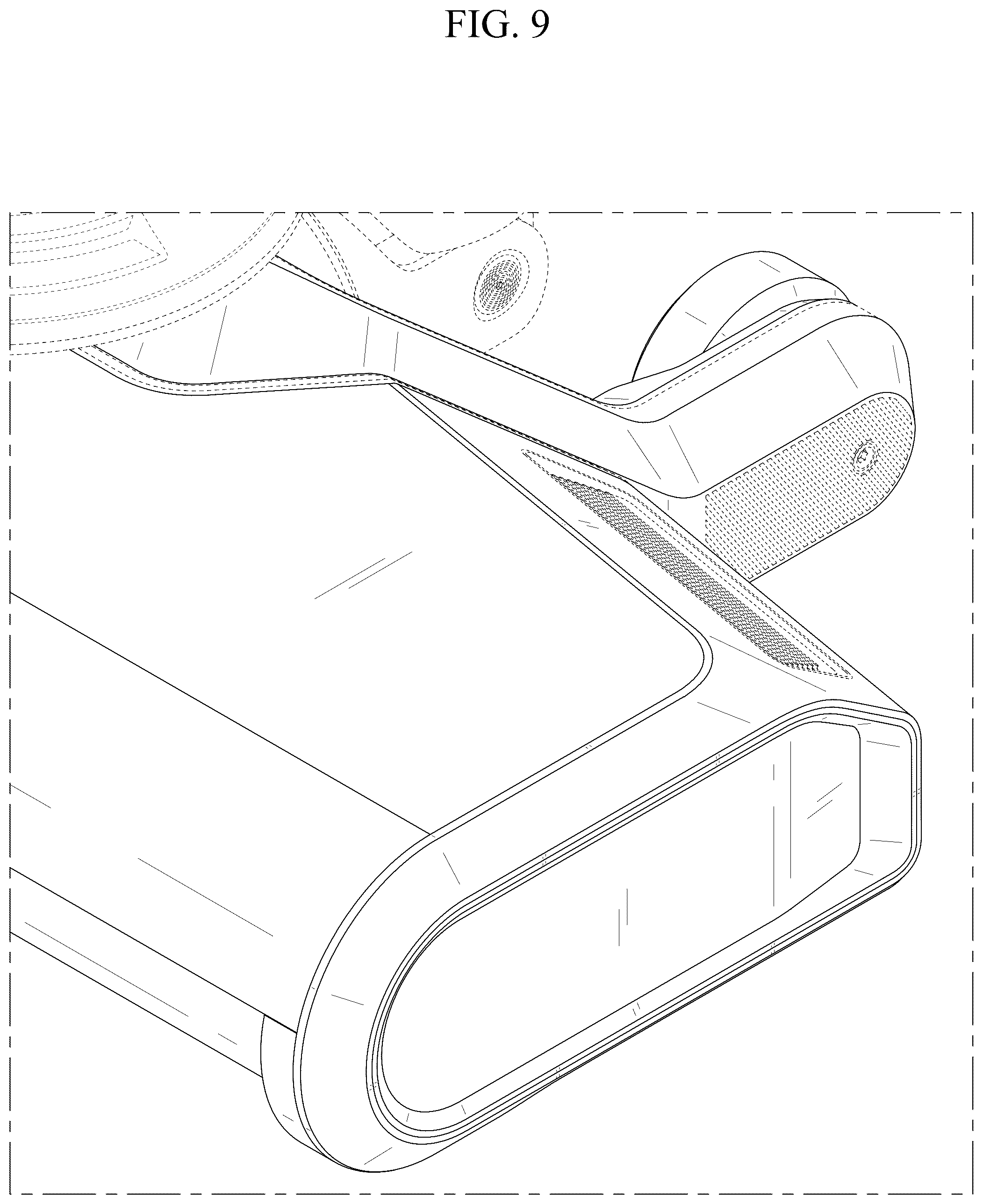 Patent USD1044184 Figure 9 – Vacuum cleaner