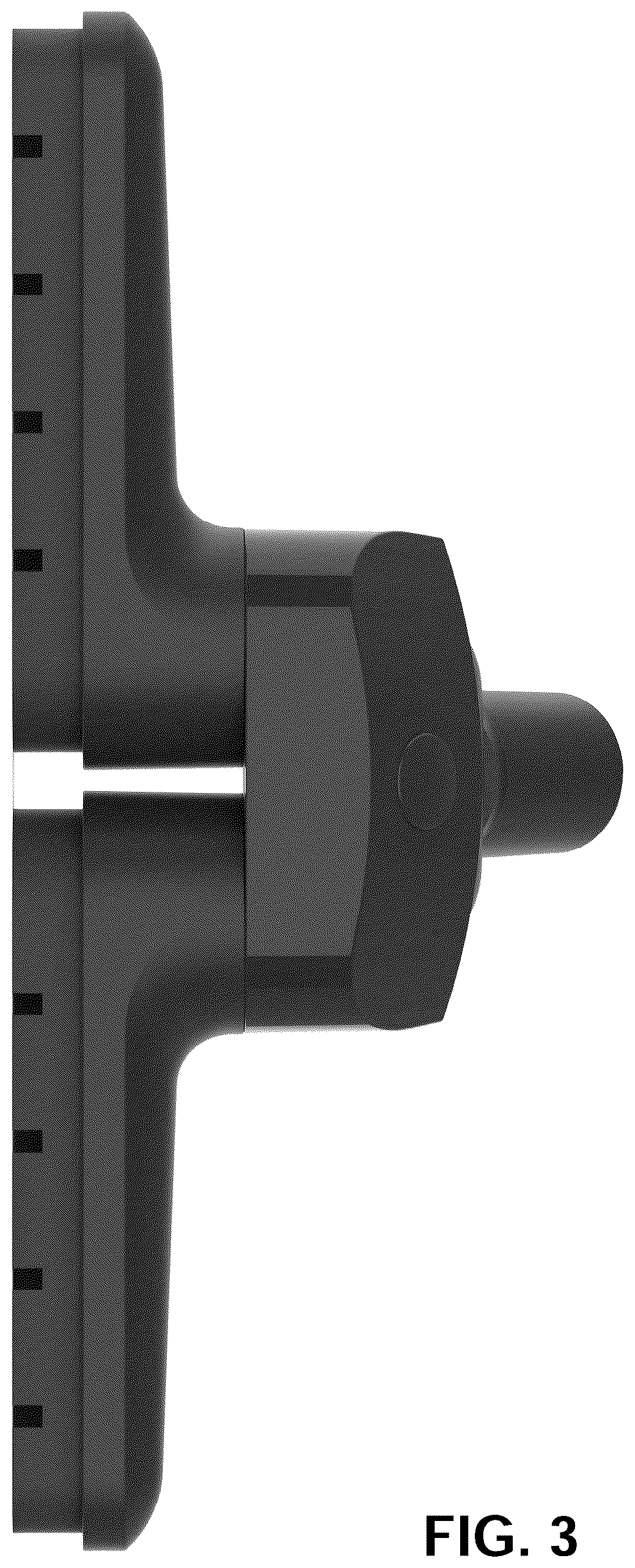 Patent USD1044186 Figure 3 – Nozzle