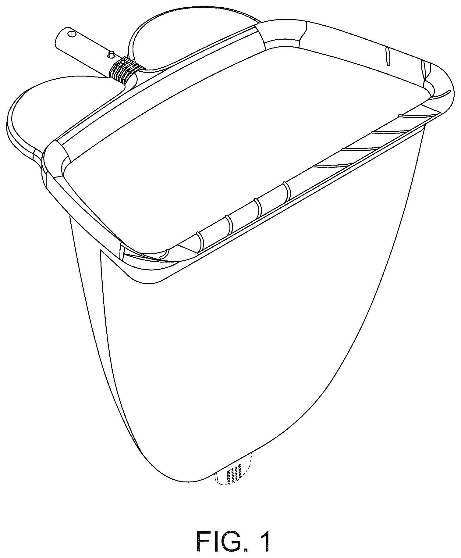 Patent USD1044187 Figure 1 – Skimmer net