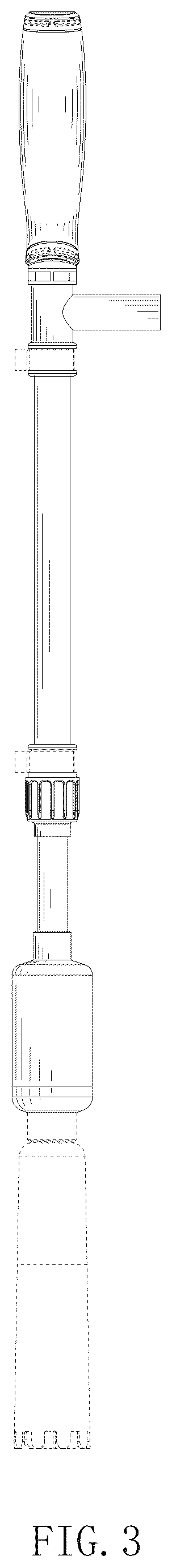 Patent USD1044188 Figure 3 – Combined fish tank cleaner and water changer