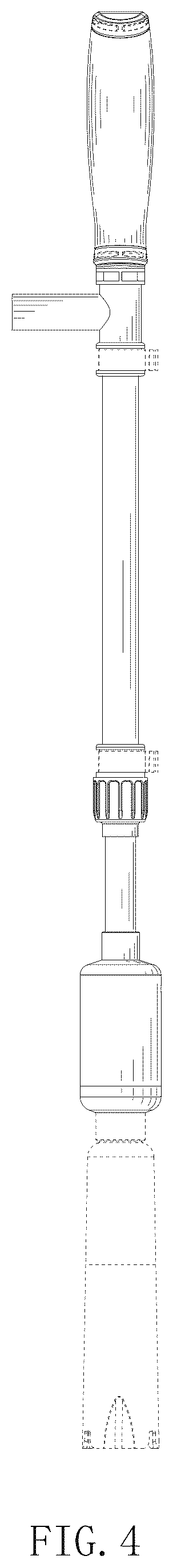 Patent USD1044188 Figure 4 – Combined fish tank cleaner and water changer