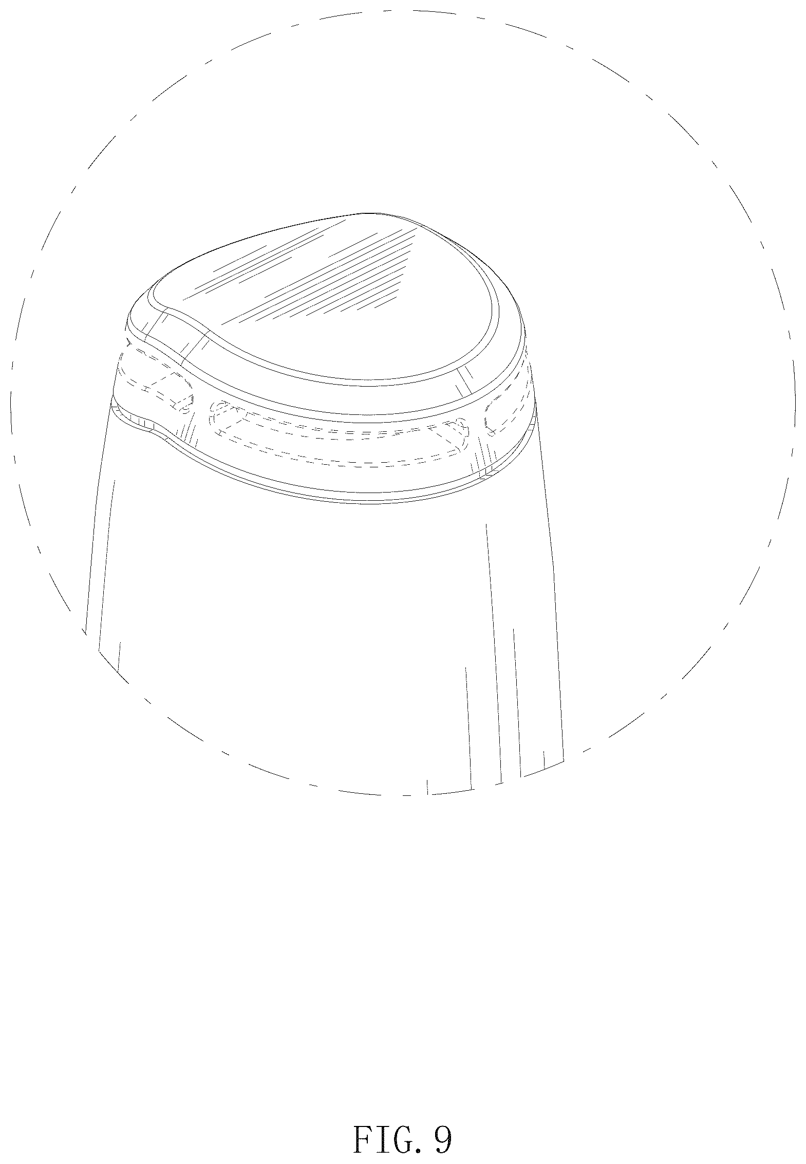 Patent USD1044188 Figure 9 – Combined fish tank cleaner and water changer