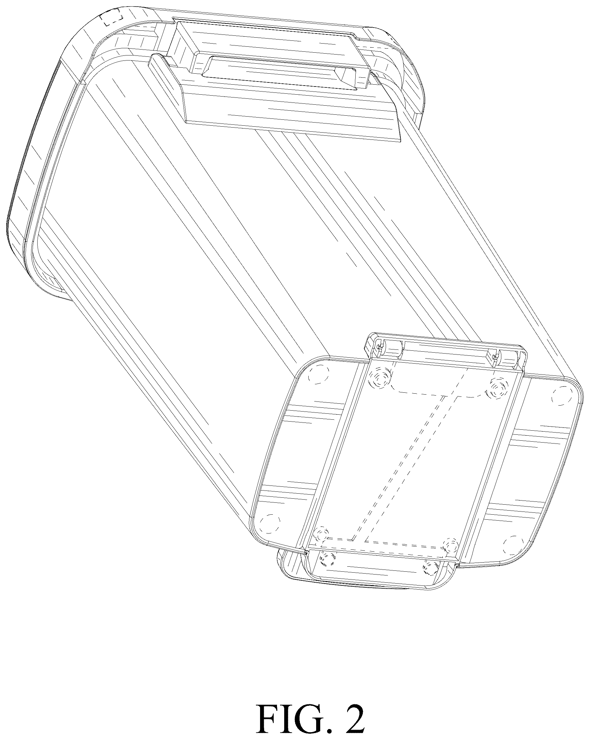 Patent USD1044191 Figure 2 – Dustbin