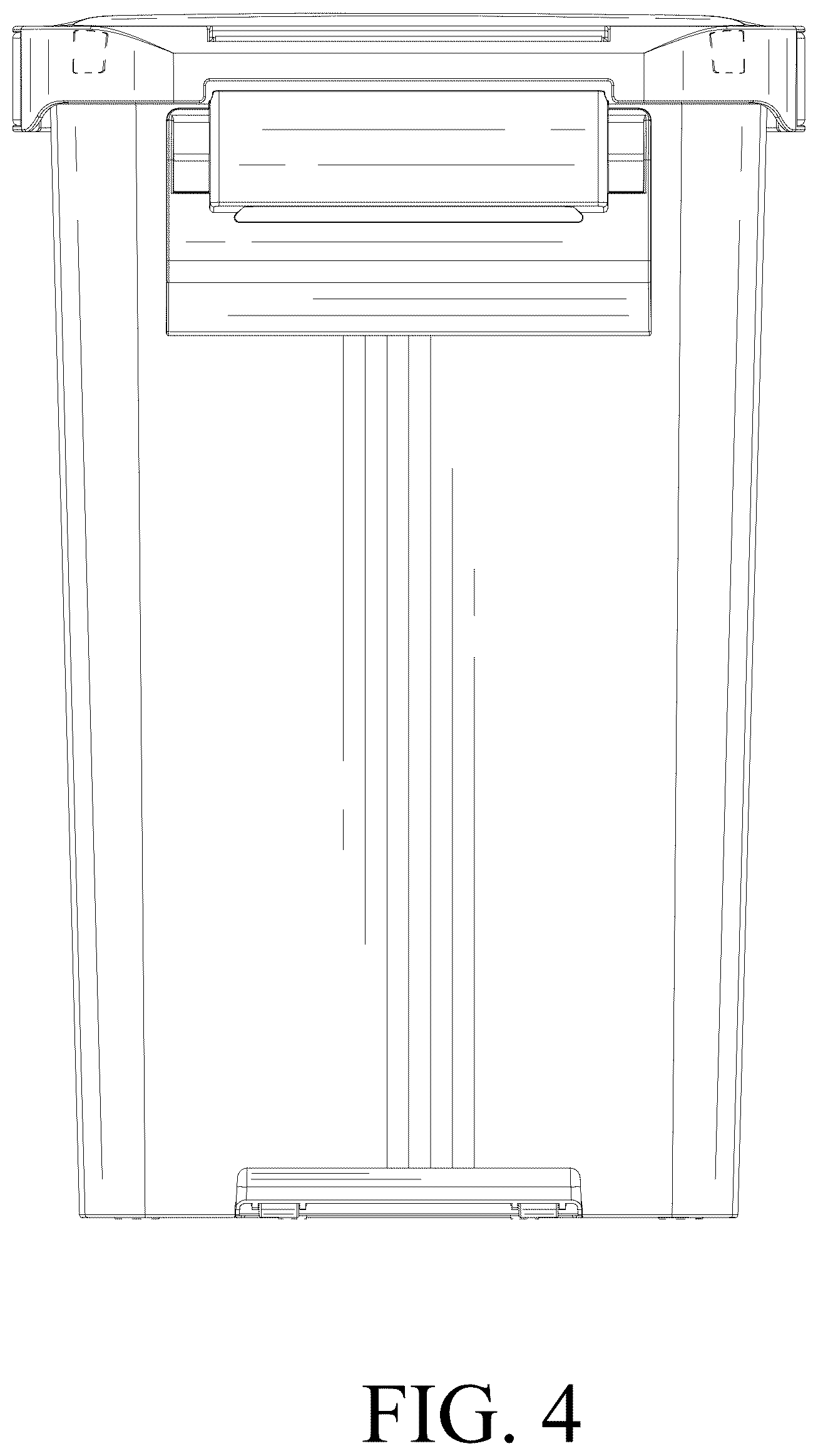 Patent USD1044191 Figure 4 – Dustbin