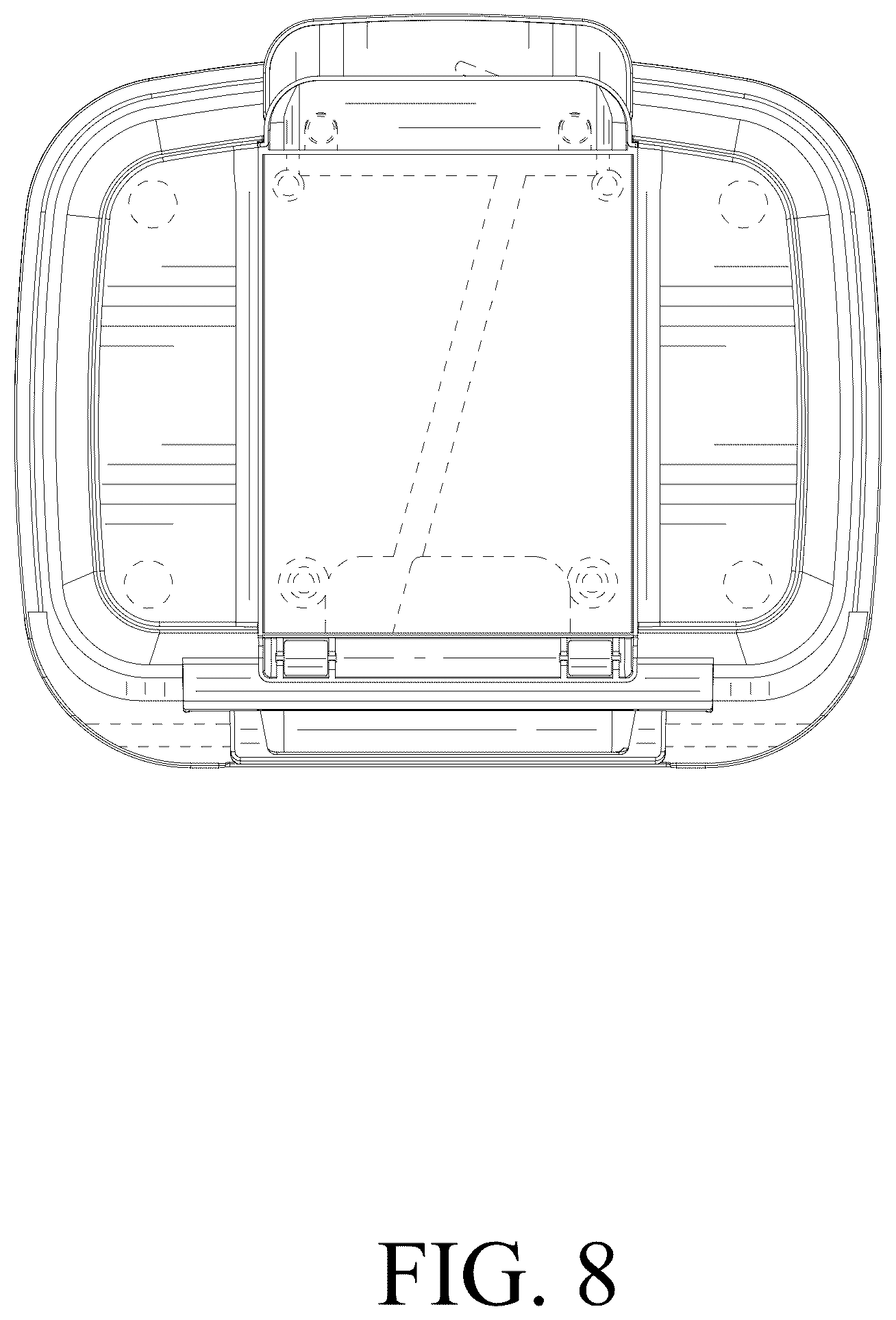 Patent USD1044191 Figure 8 – Dustbin