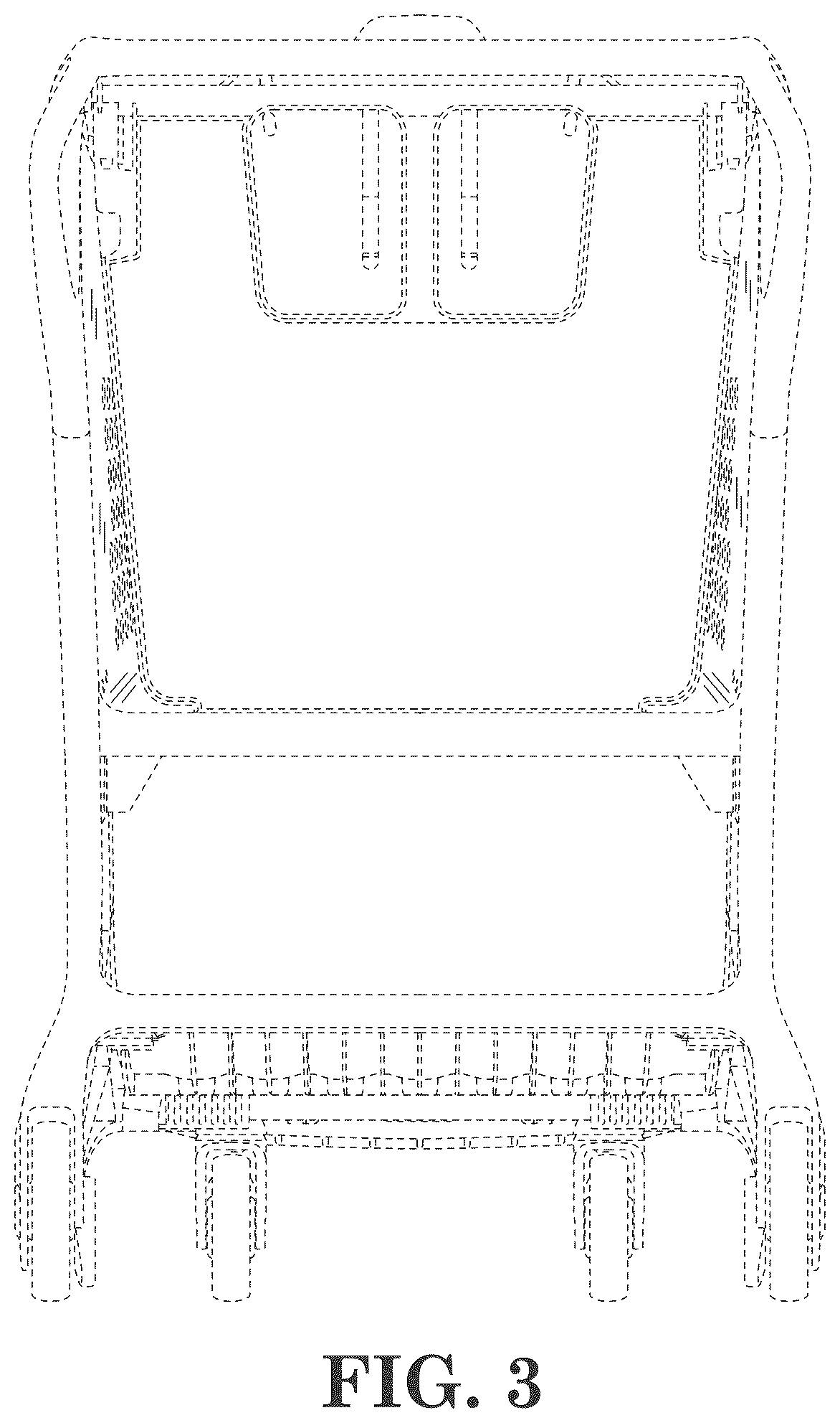 Patent USD1044192 Figure 3 – Shopping cart
