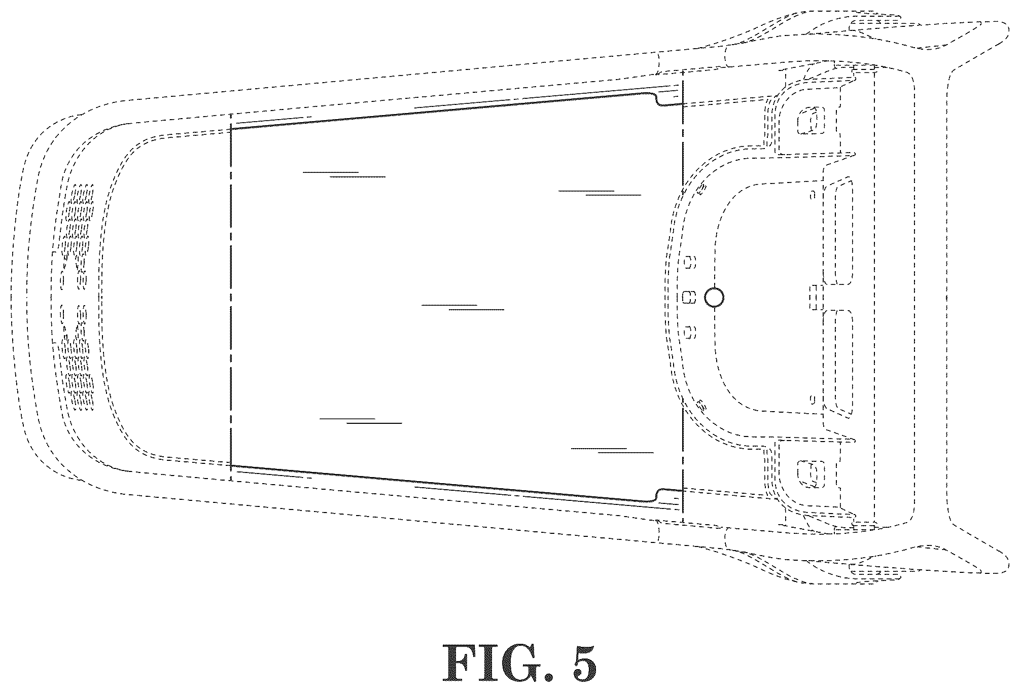 Patent USD1044192 Figure 5 – Shopping cart