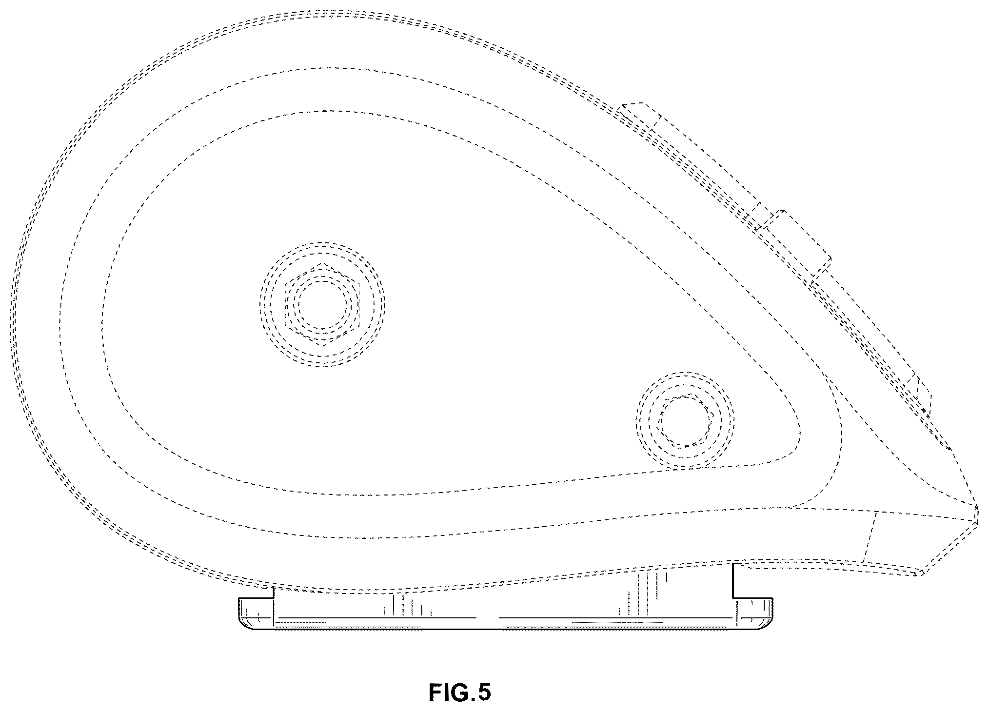 Patent USD1044194 Figure 5 – Winch housing