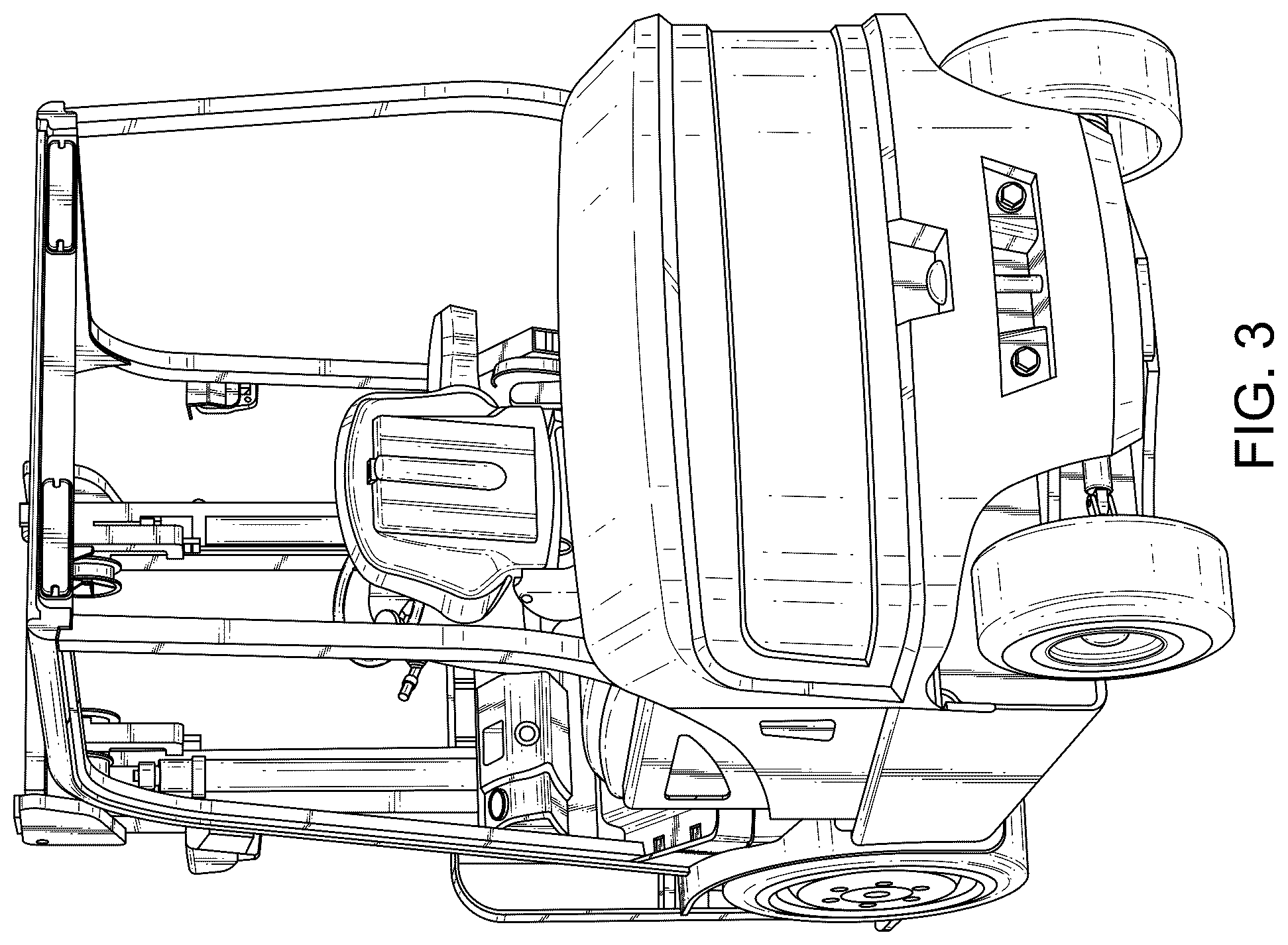 Patent USD1044195 Figure 3 – Forklift