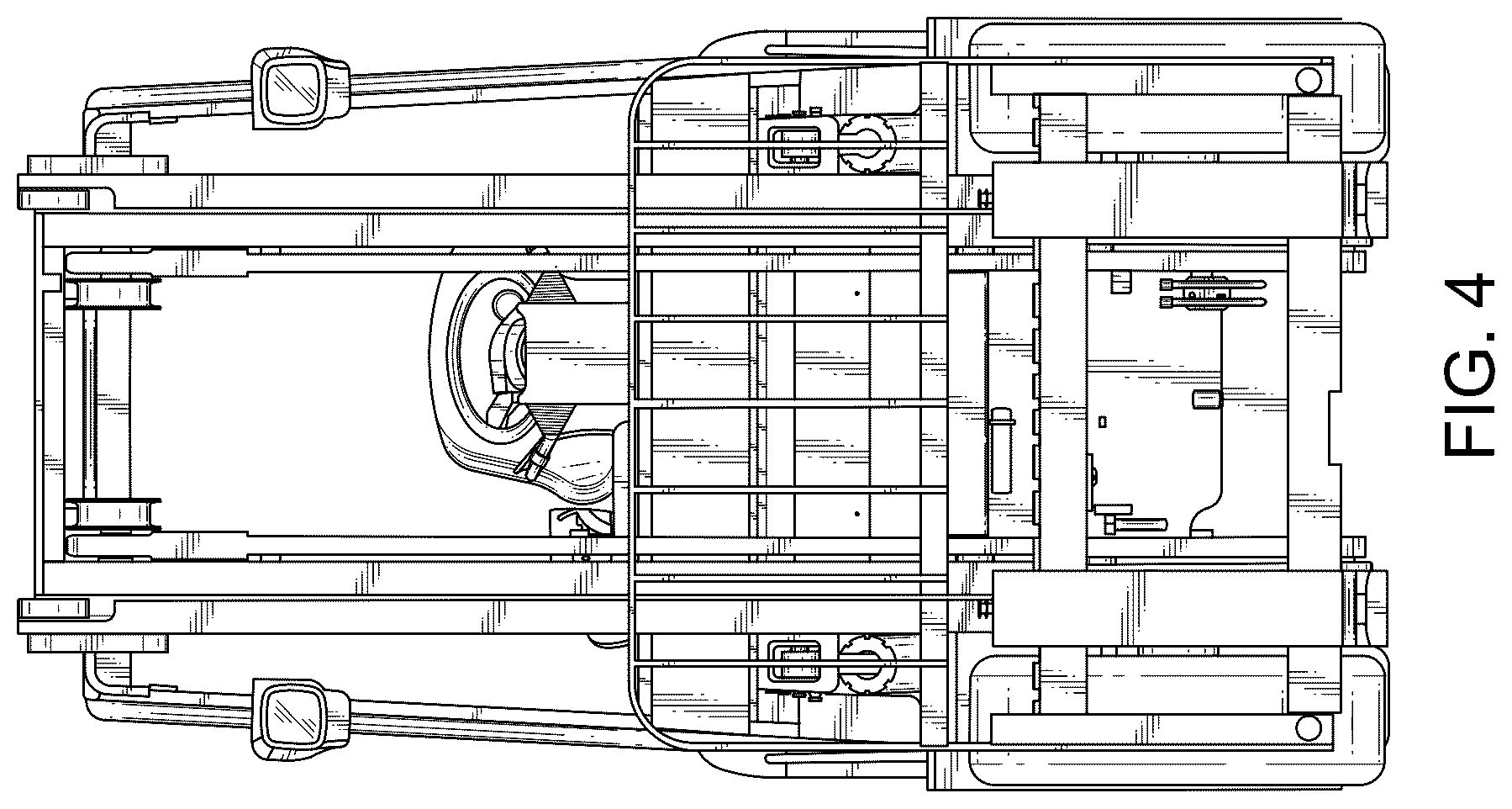 Patent USD1044195 Figure 4 – Forklift
