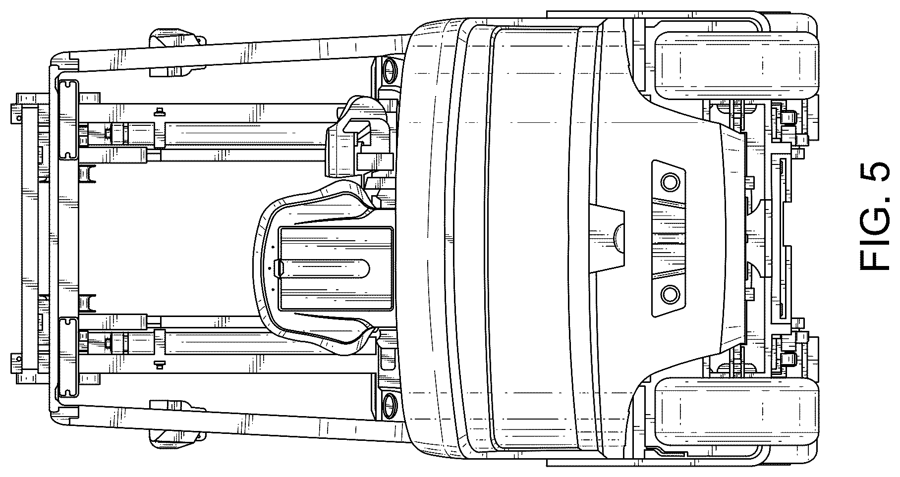 Patent USD1044195 Figure 5 – Forklift