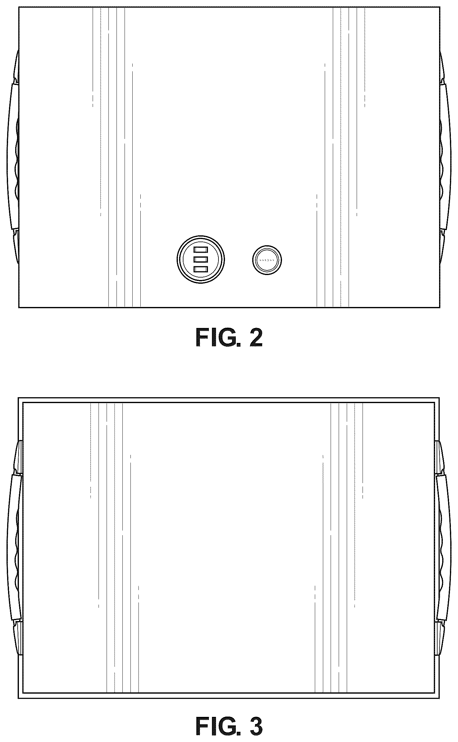 Patent USD1044196 Figure 2 – Lock box