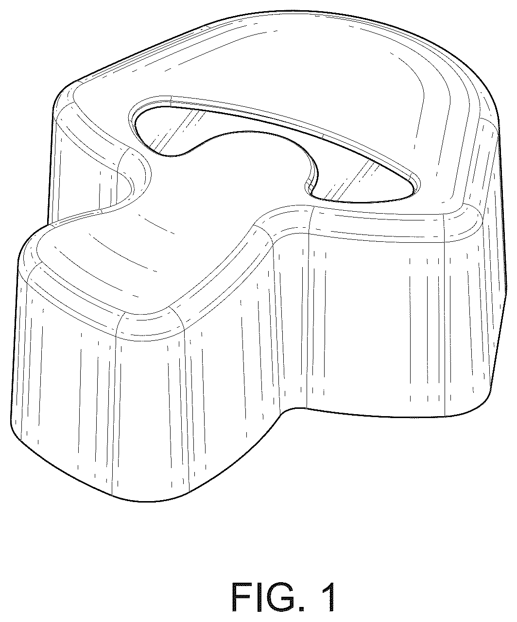 Patent USD1044199 Figure 1 – Mushroom shaped food product