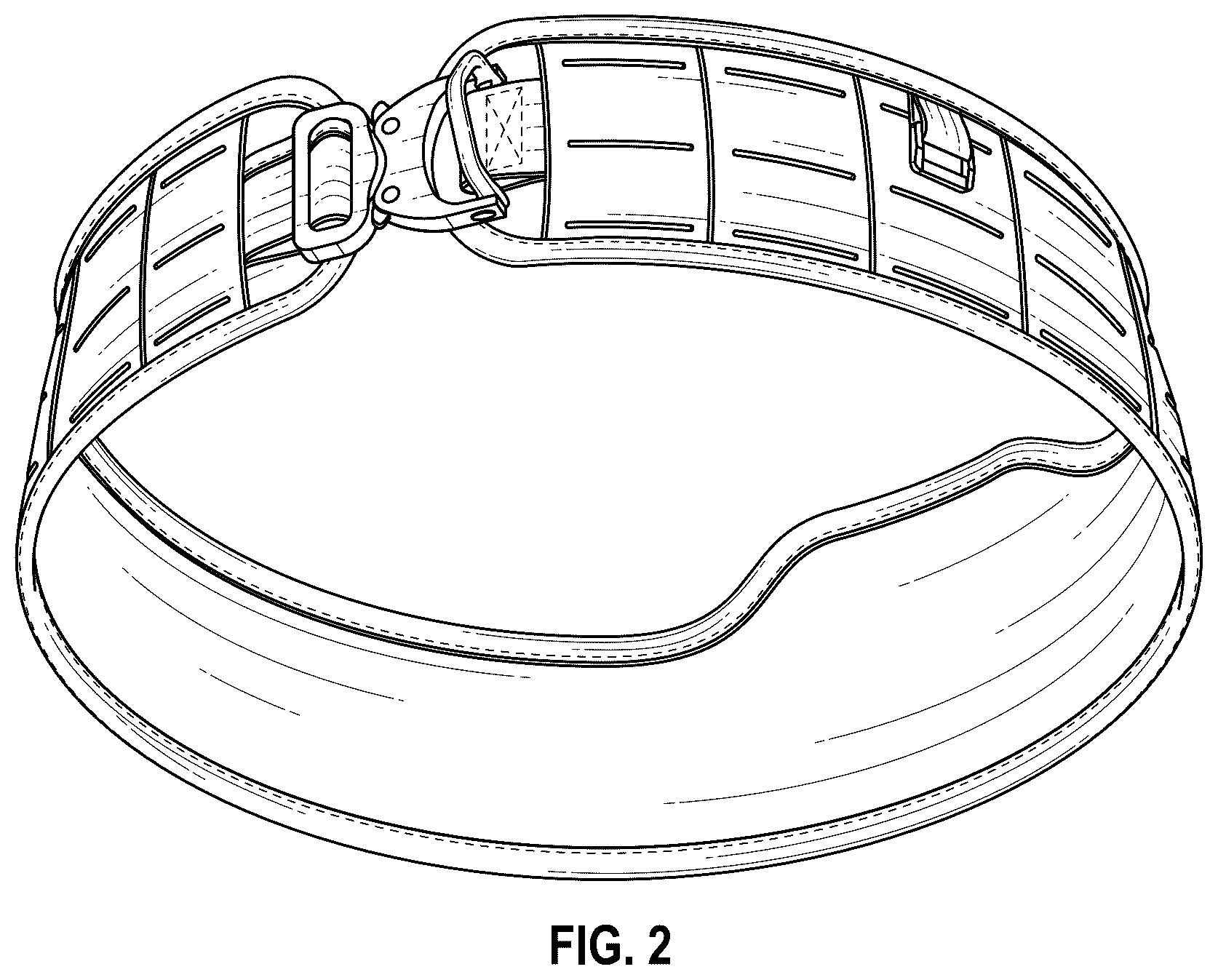 Patent USD1044203 Figure 2 – Duty belt