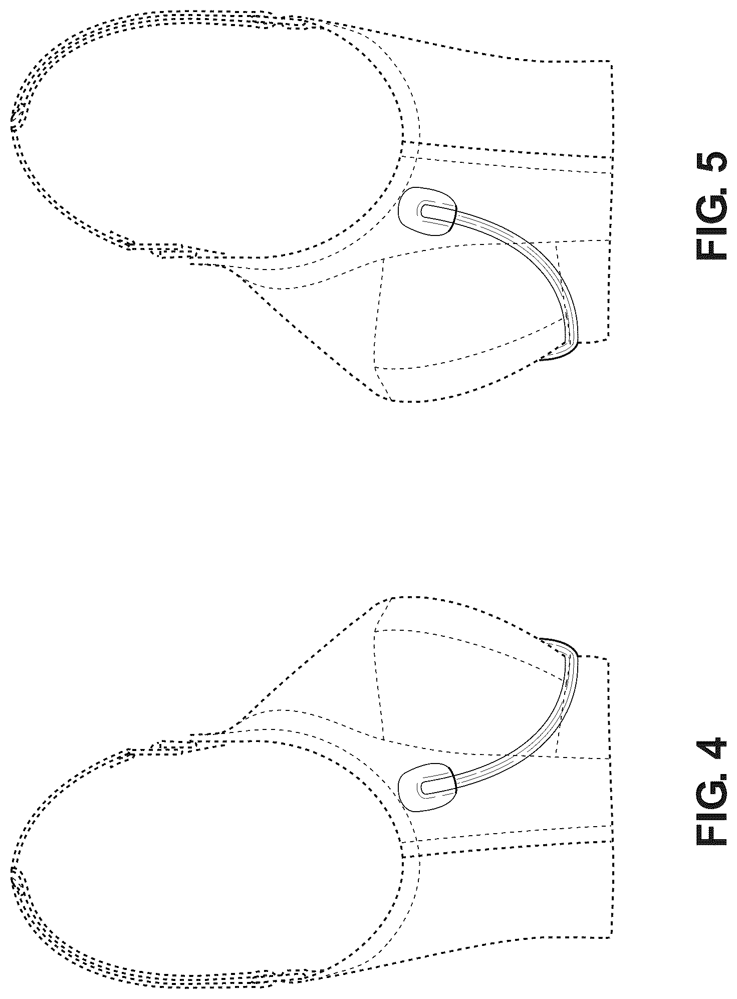 Patent USD1044205 Figure 3 – Bra with a removable underwire