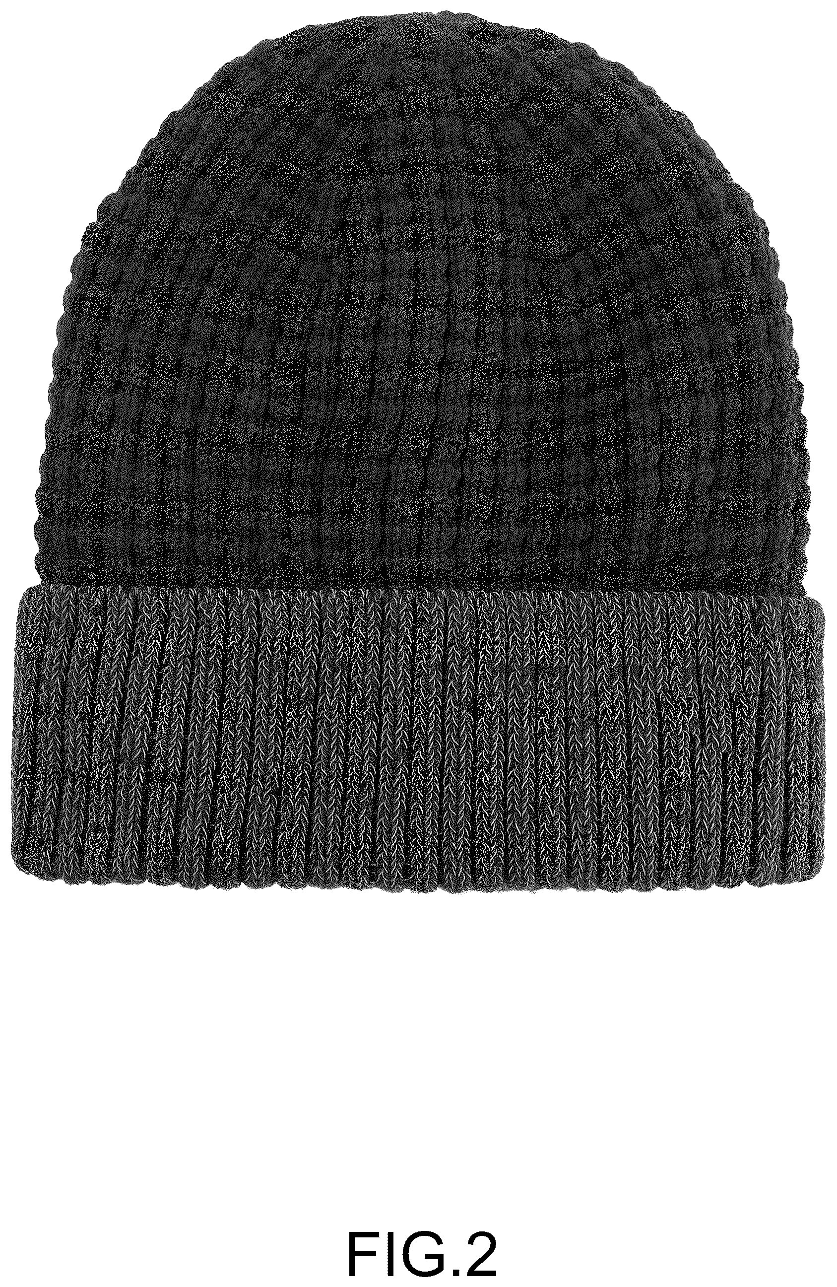 Patent USD1044213 Figure 2 – Hat