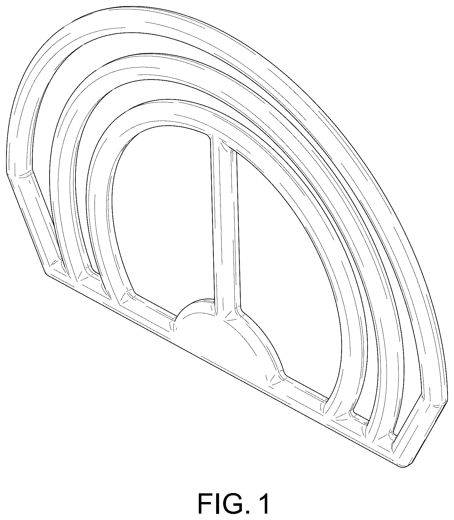 Patent USD1044214 Figure 1 – Hat brim bender
