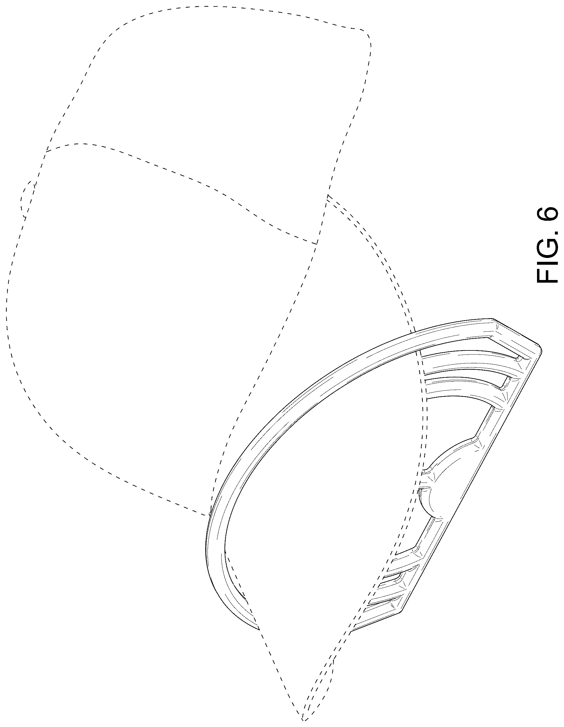 Patent USD1044214 Figure 5 – Hat brim bender