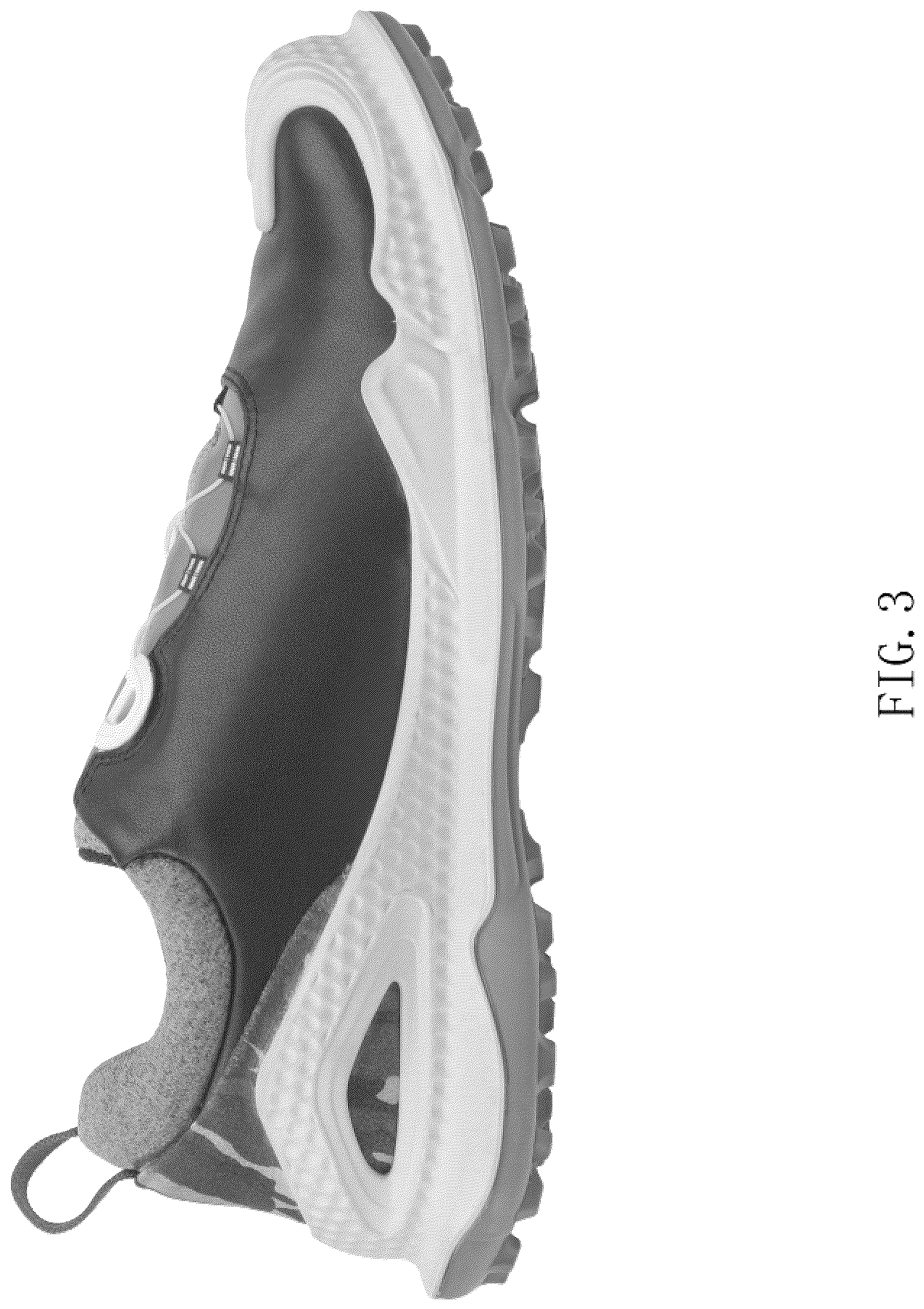 Patent USD1044217 Figure 3 – Golf sneaker