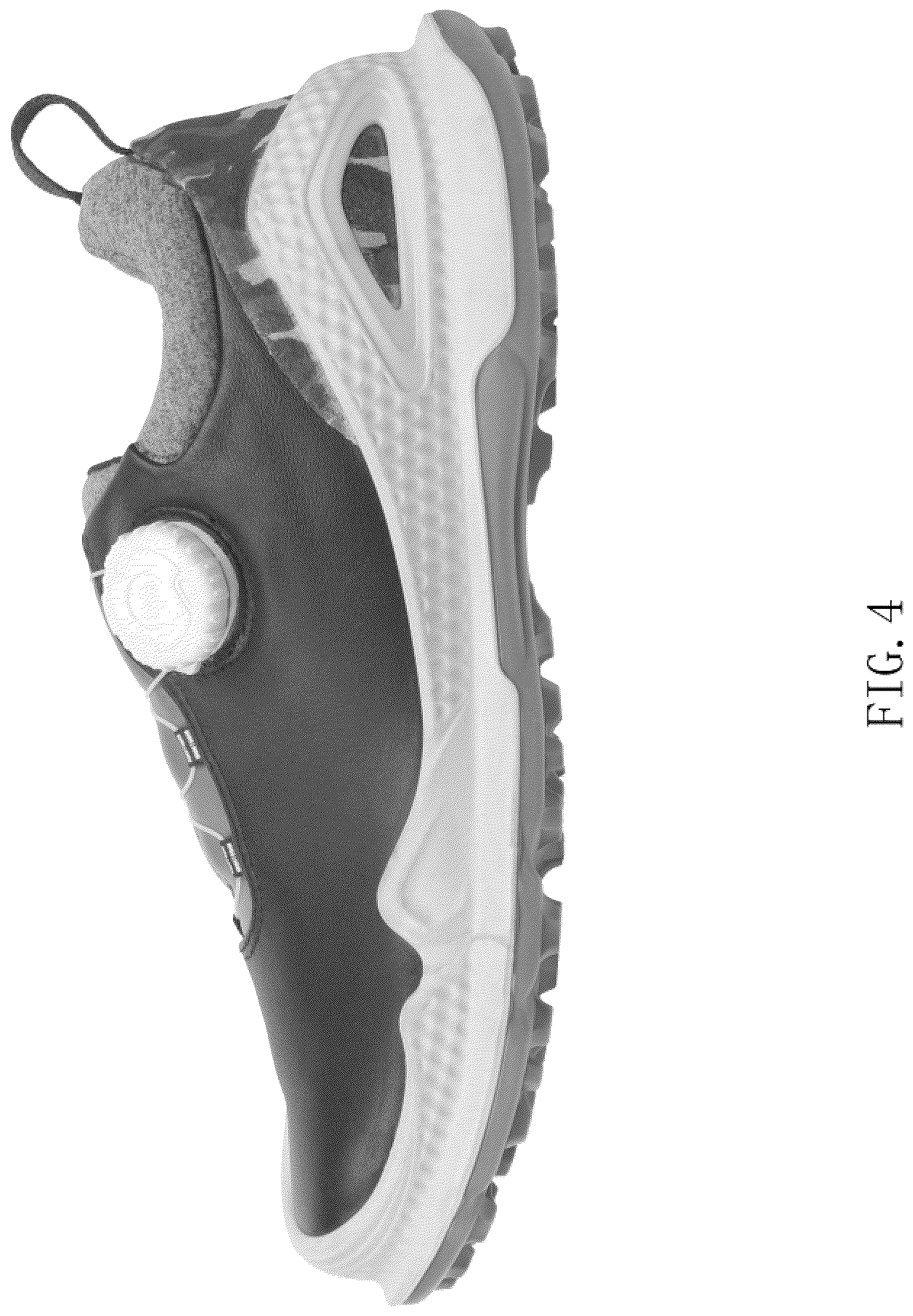 Patent USD1044217 Figure 4 – Golf sneaker