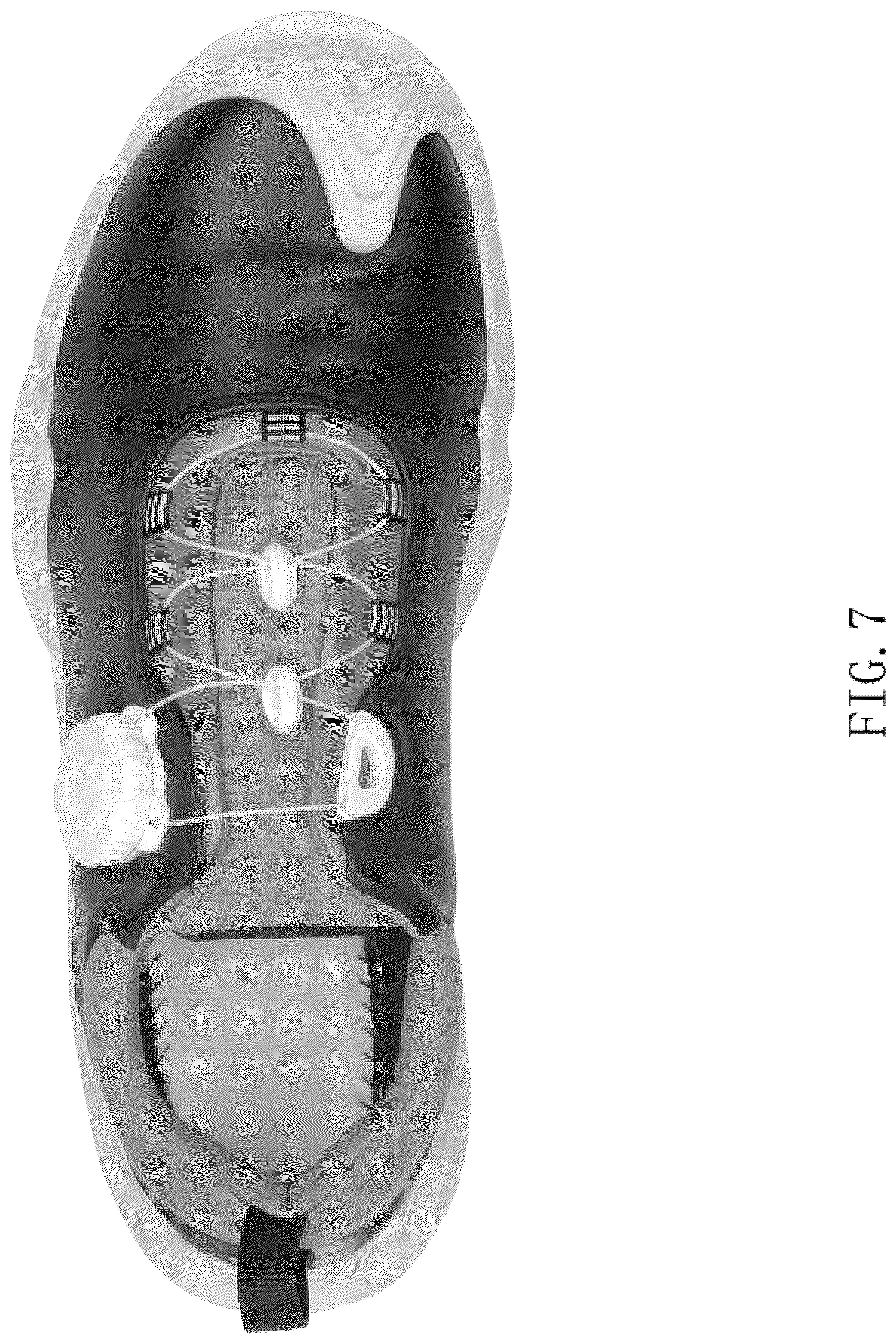 Patent USD1044217 Figure 7 – Golf sneaker
