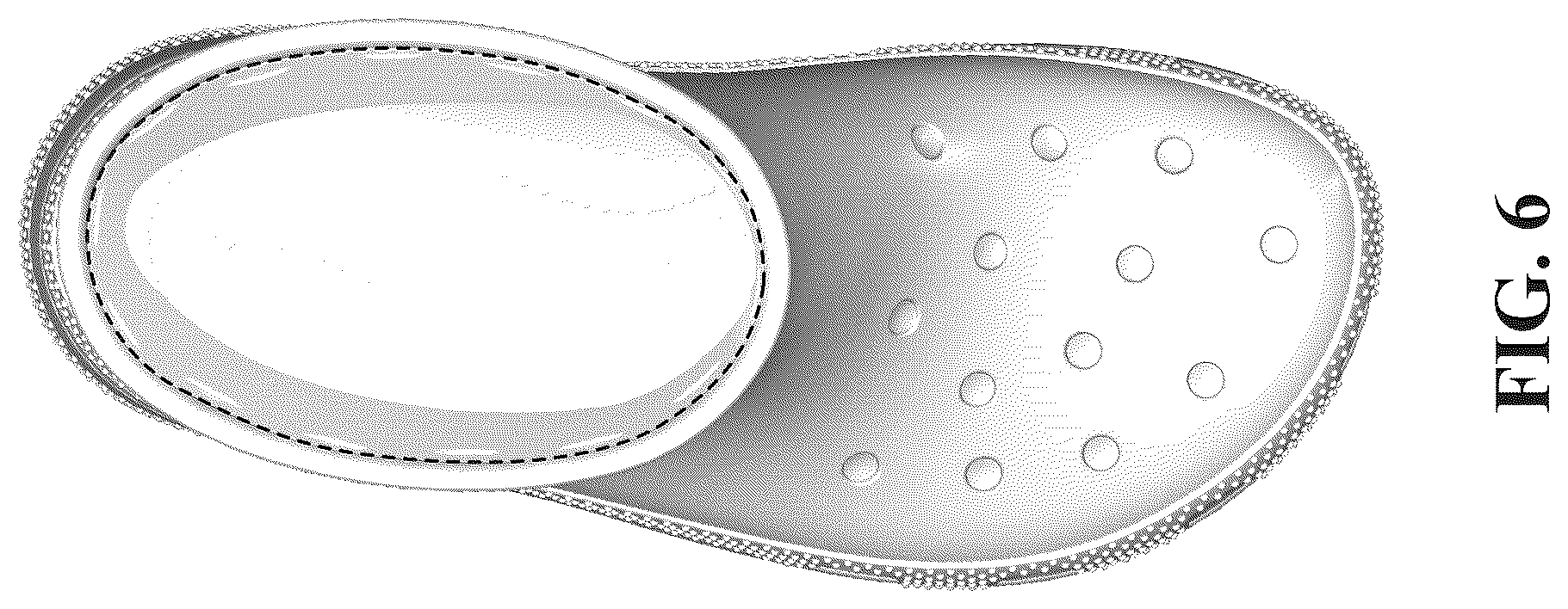 Patent USD1044218 Figure 6 – Footwear