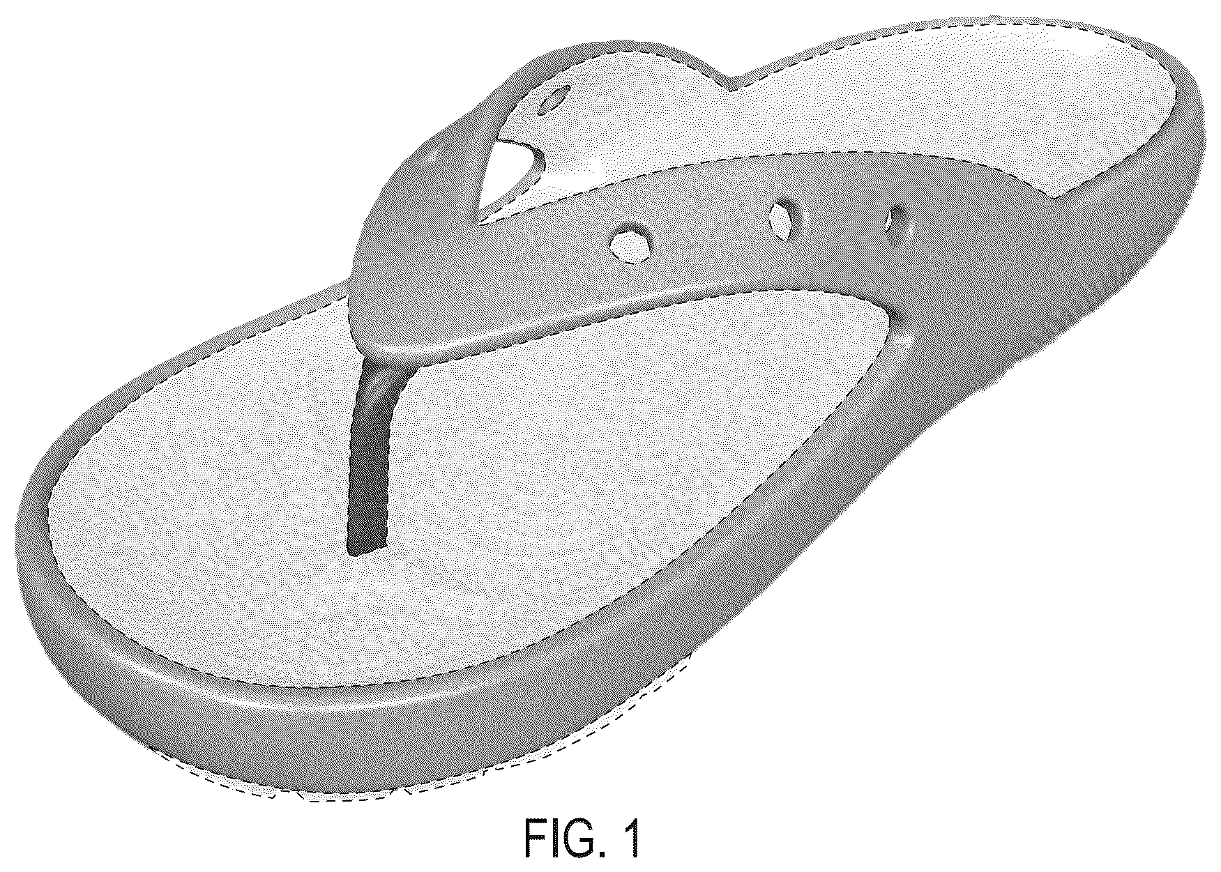 Patent USD1044220 — Footwear — Figure 1