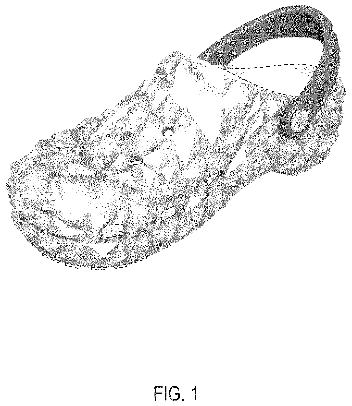 Patent USD1044222 — Footwear — Figure 1