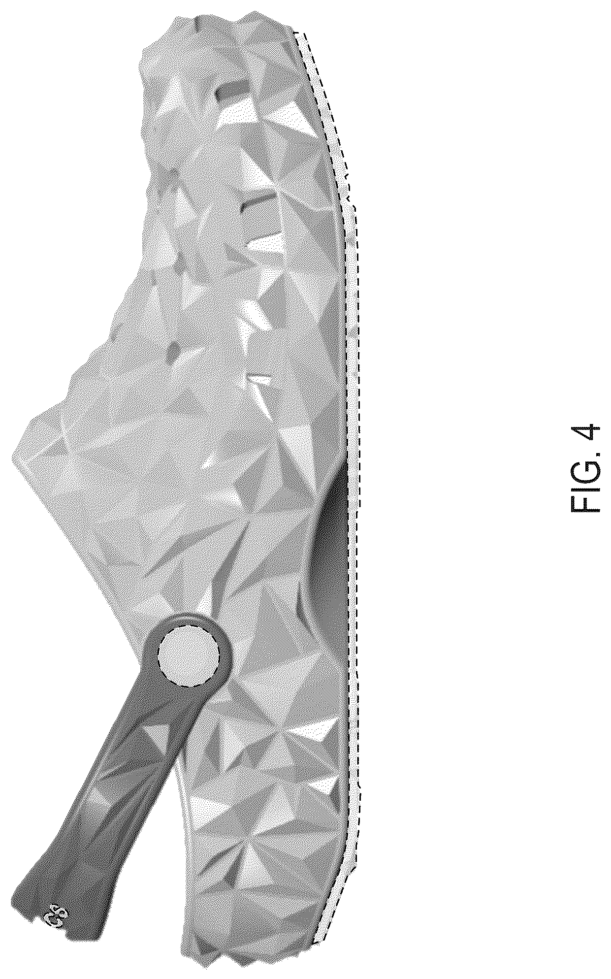 Patent USD1044222 Figure 4 – Footwear