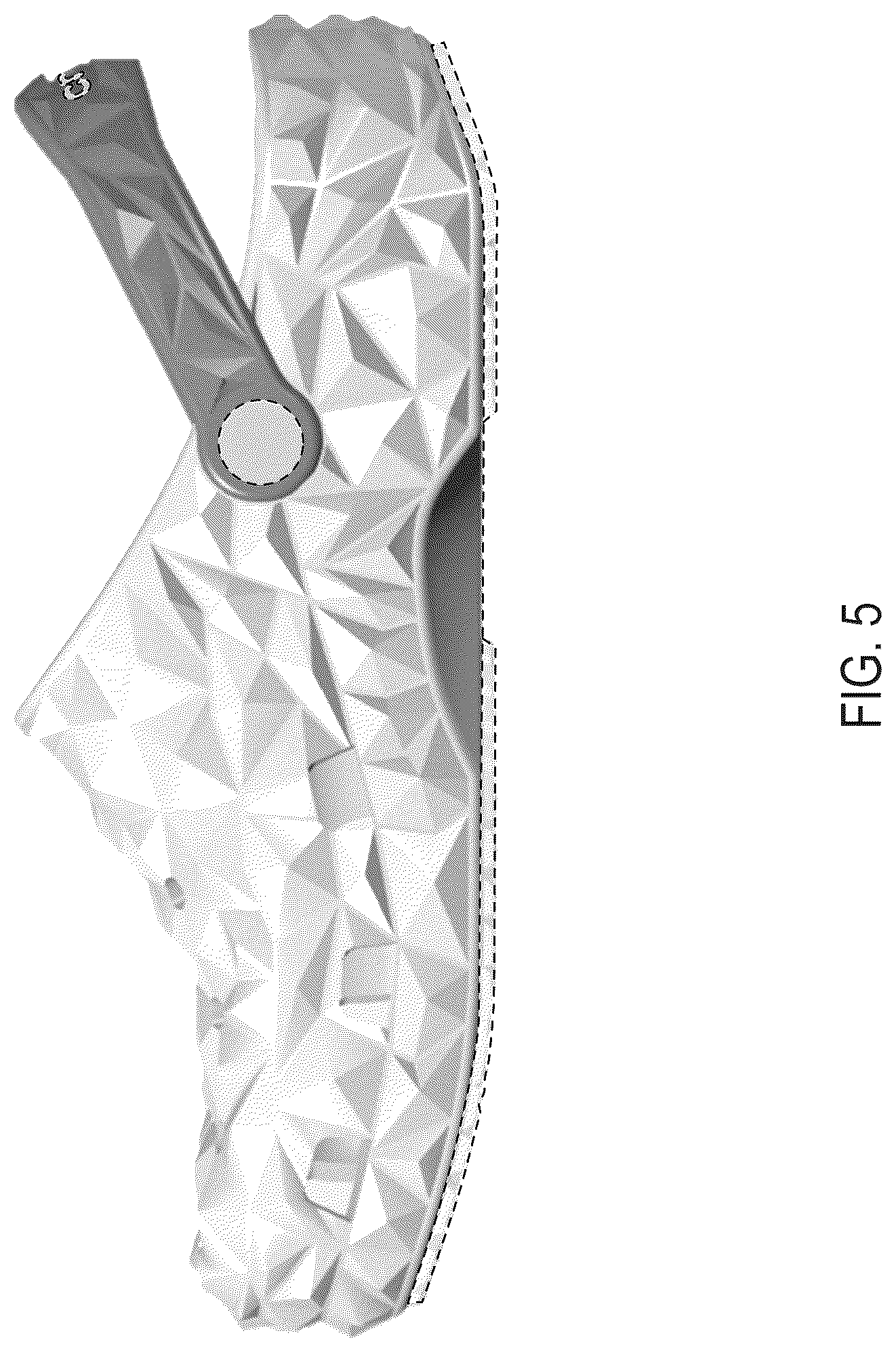 Patent USD1044222 Figure 5 – Footwear