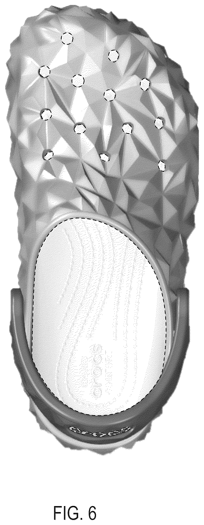 Patent USD1044222 Figure 6 – Footwear