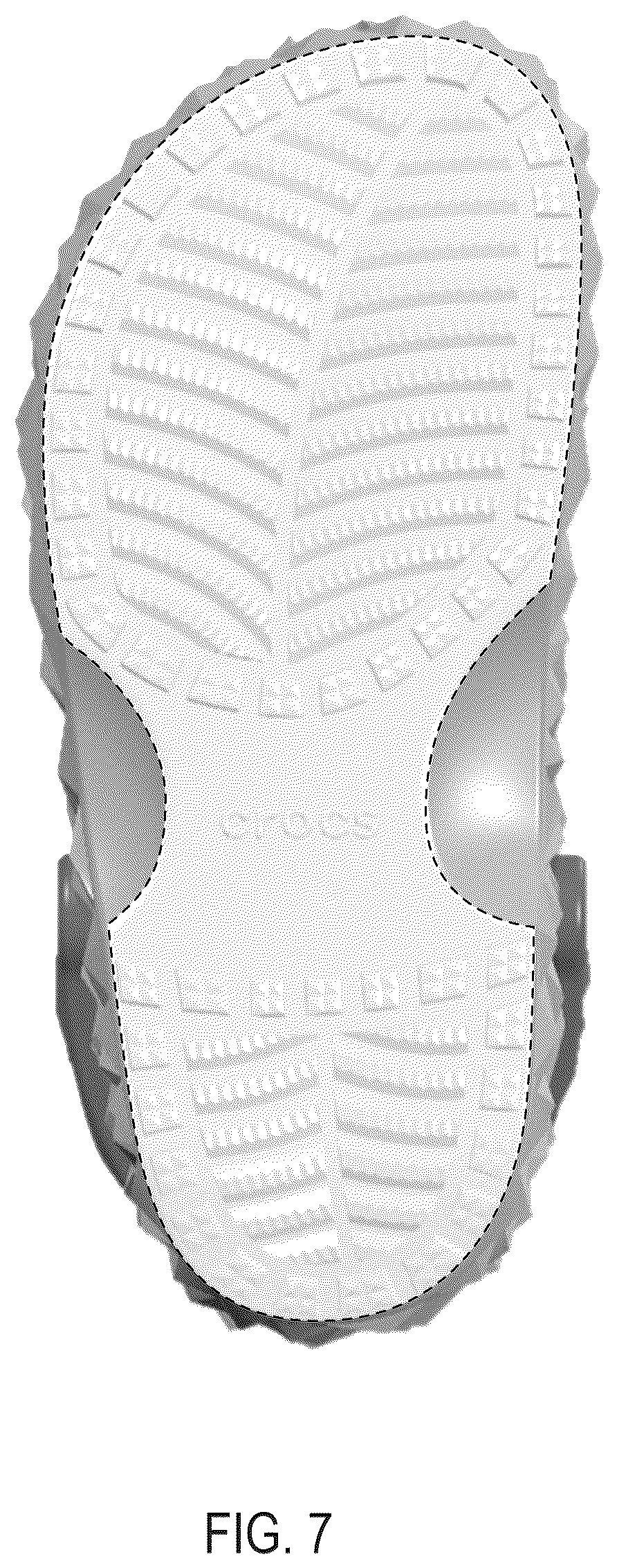 Patent USD1044222 Figure 7 – Footwear