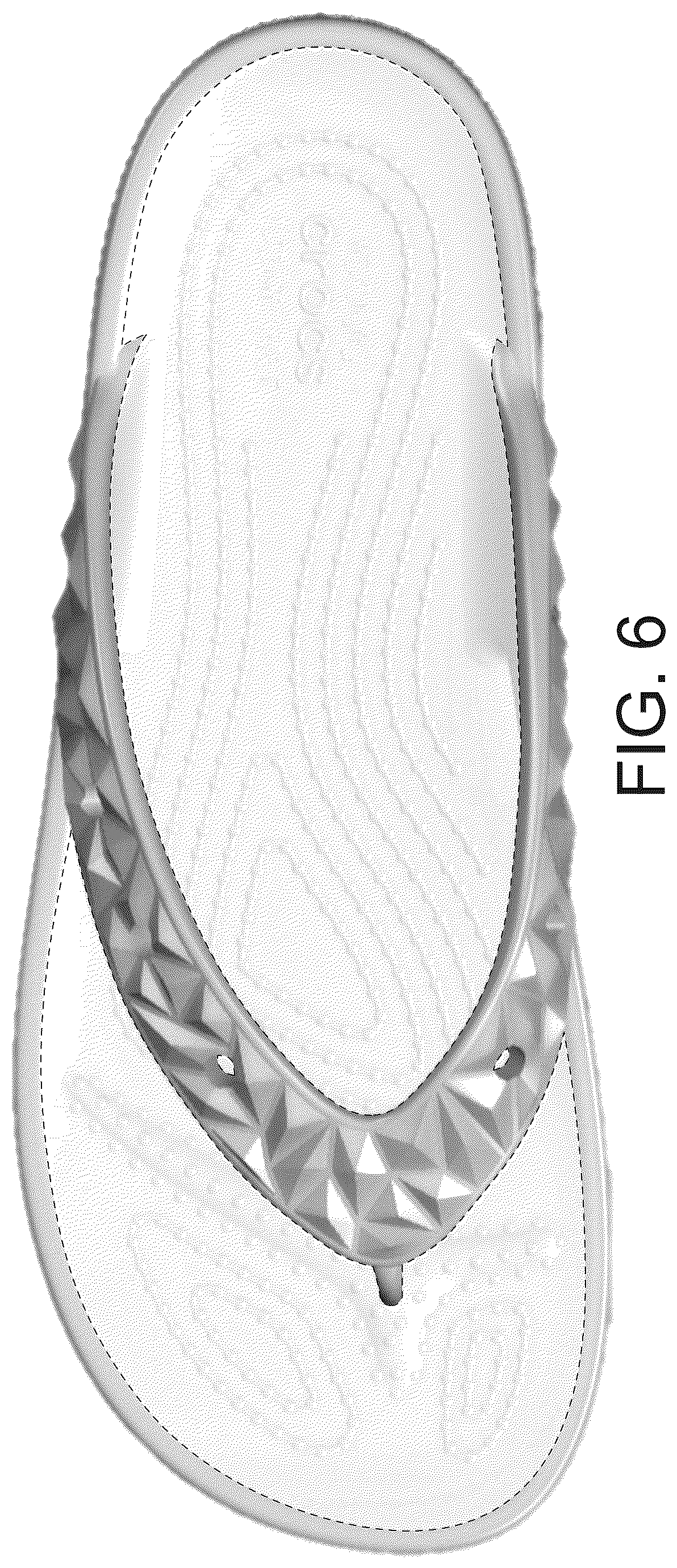 Patent USD1044225 Figure 6 – Footwear