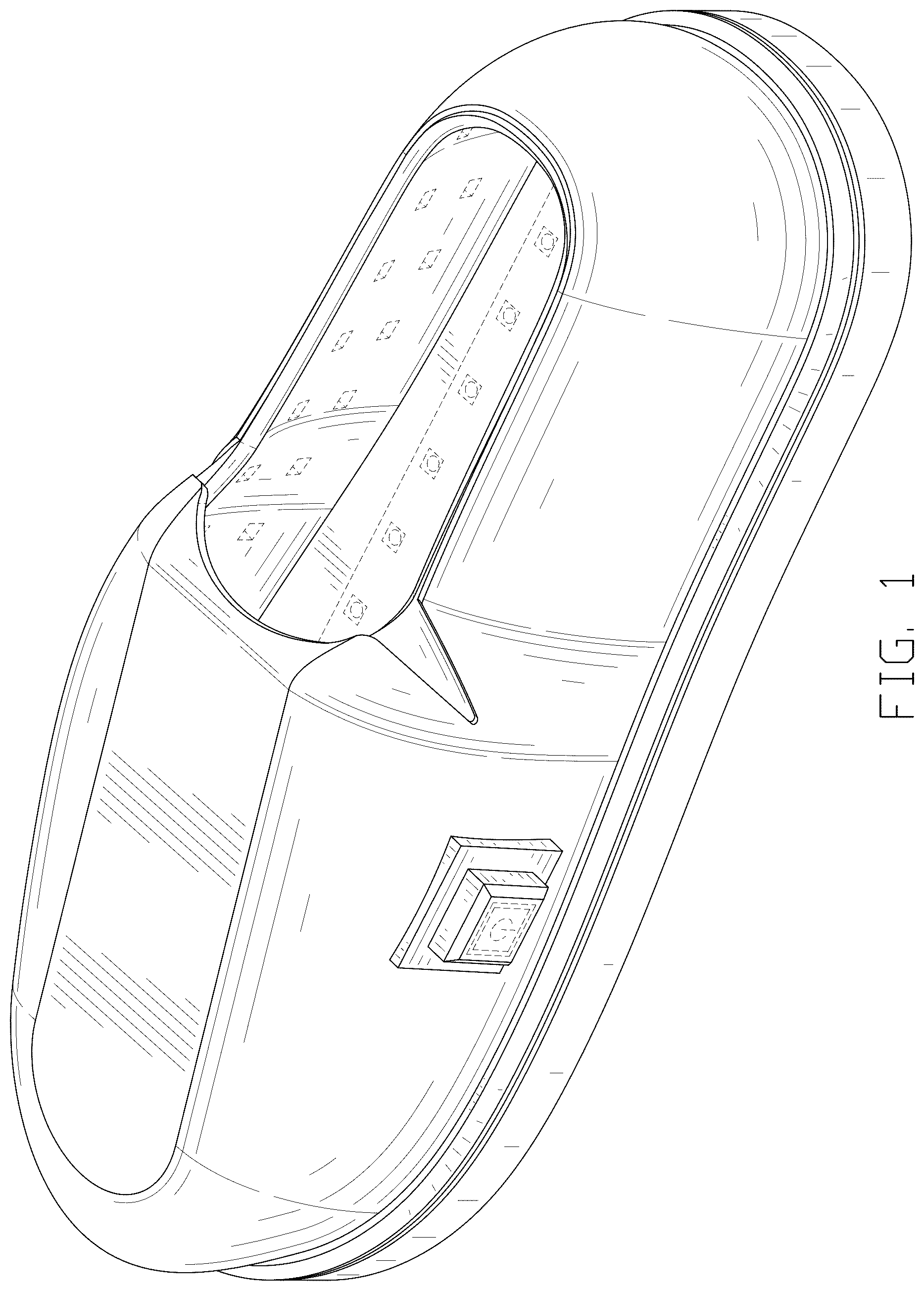Patent USD1044227 Figure 1 – Therapy shoe