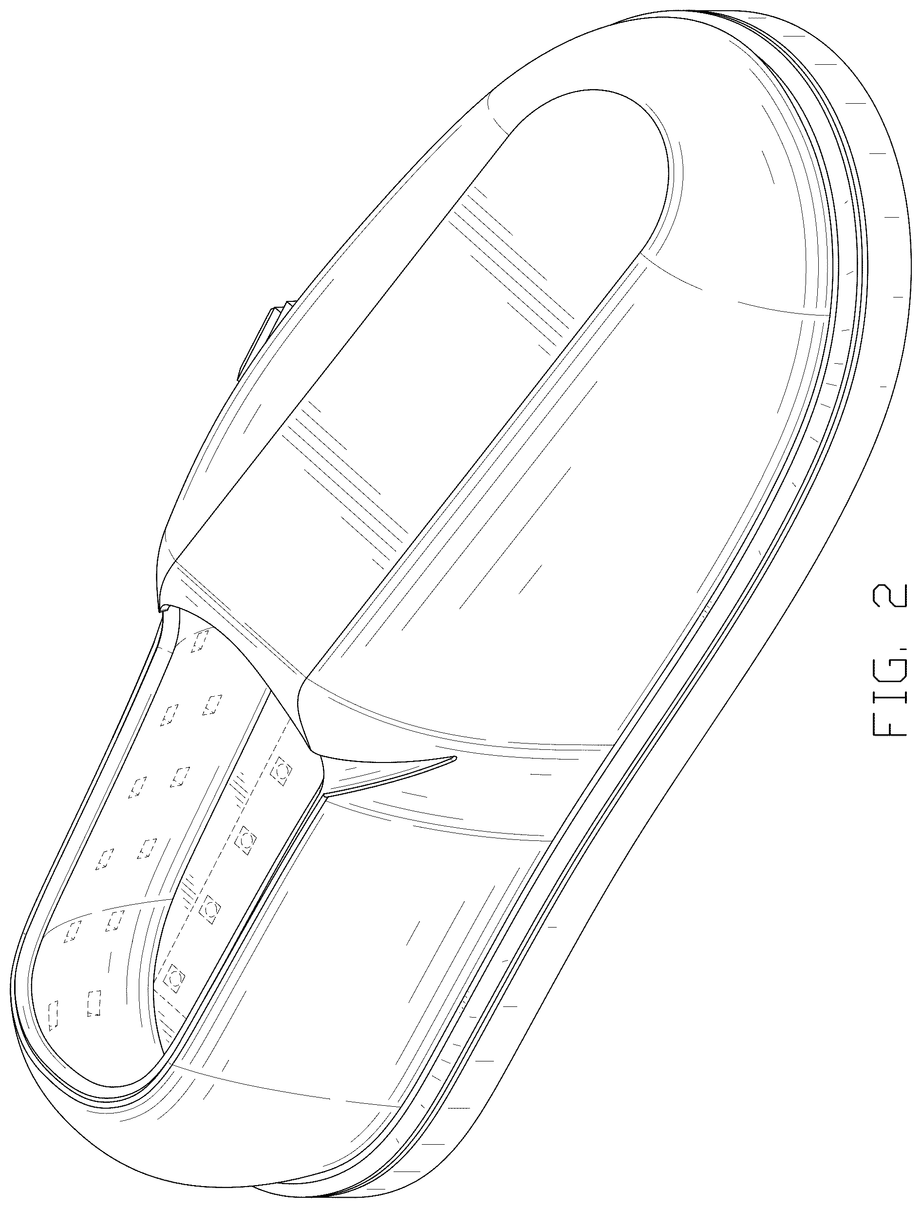 Patent USD1044227 Figure 2 – Therapy shoe