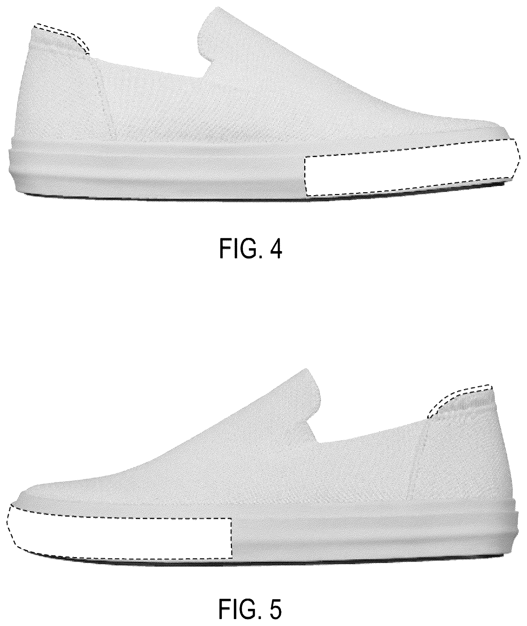 Patent USD1044228 Figure 3 – Shoe