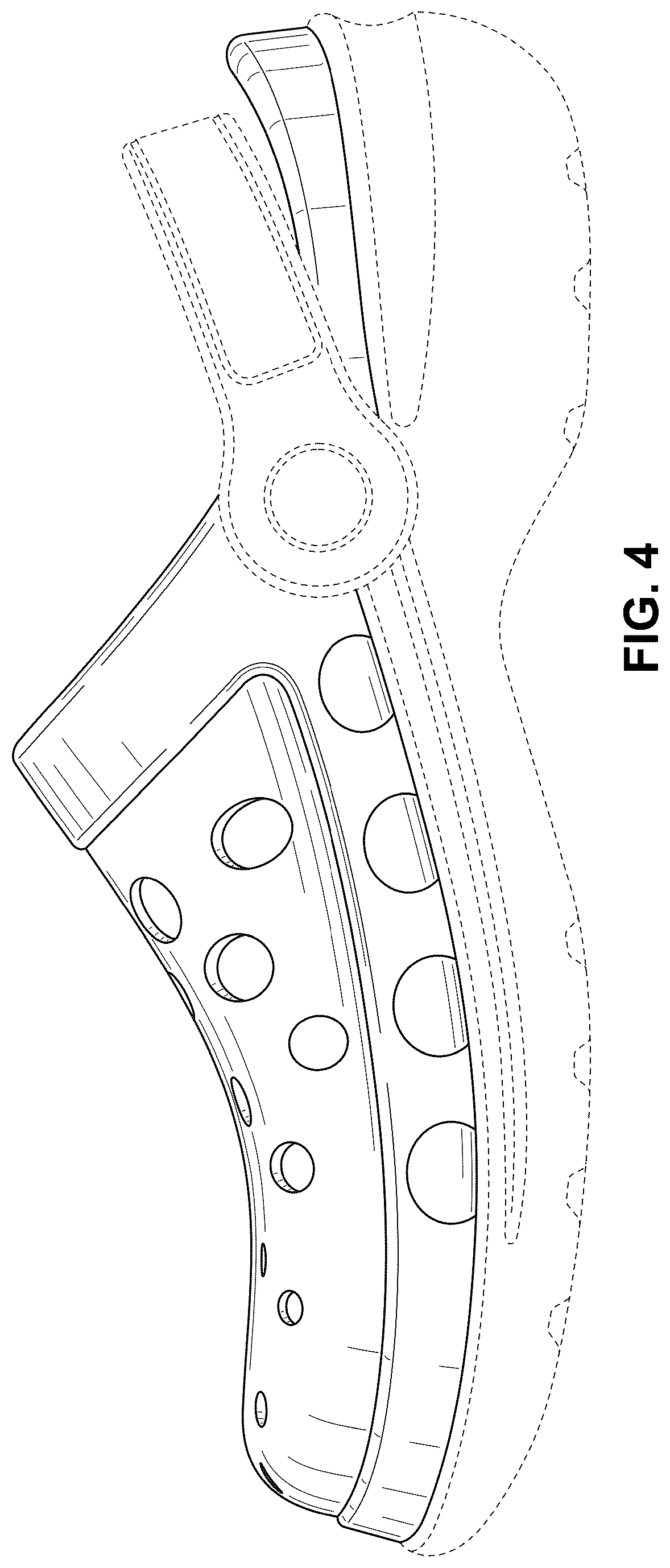 Patent USD1044229 Figure 3 – Footwear